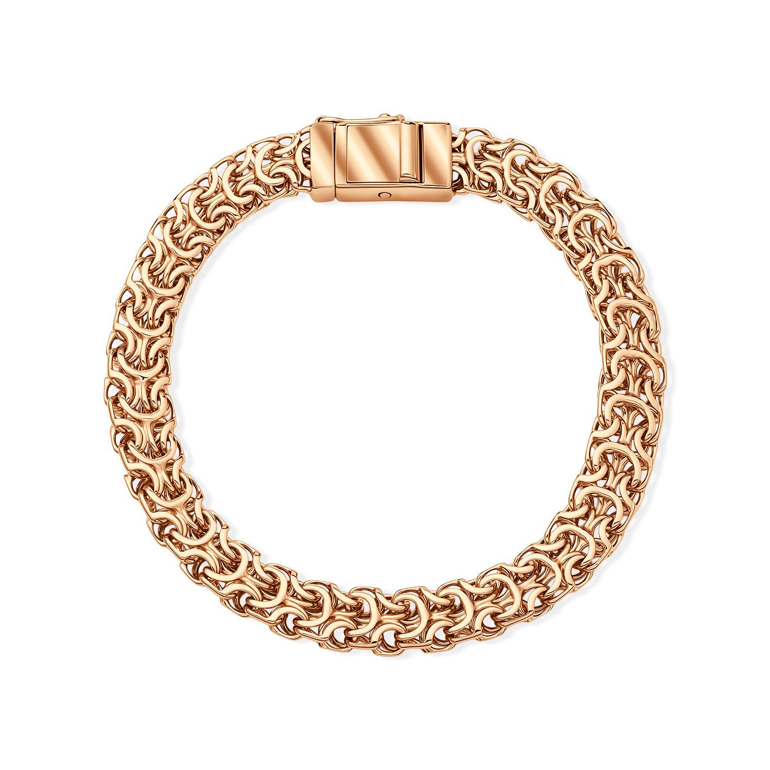 Фото «Золотой браслет ручной работы полновесный»