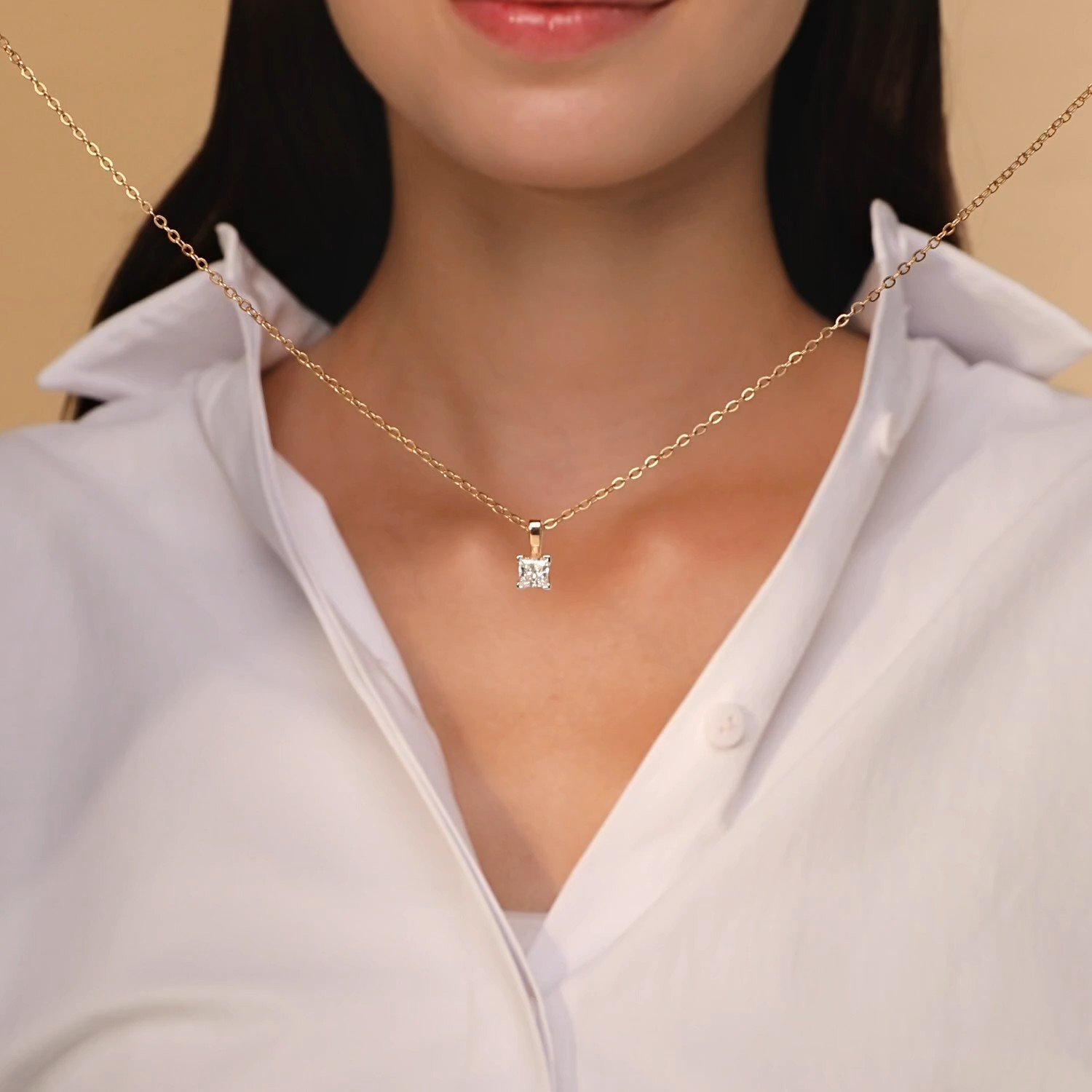 Фото «Золотая подвеска SMART DIAMONDS 0,76 карата»