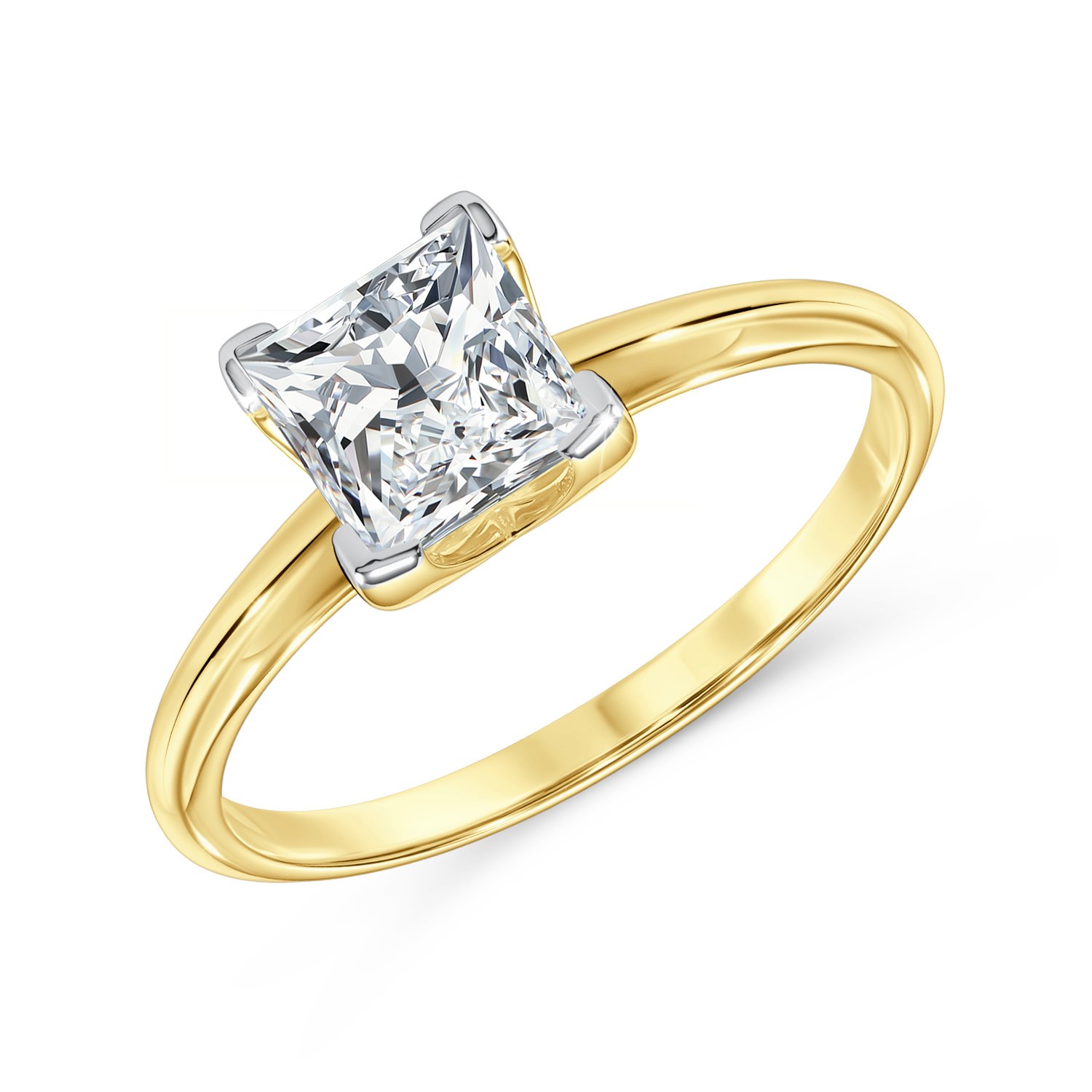 Фото «Золотое кольцо SMART DIAMONDS 1,03 карата»