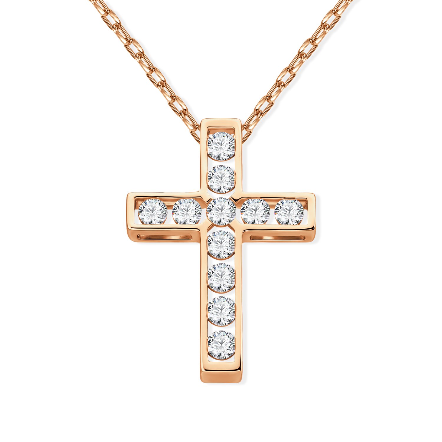 Фото «Золотая подвеска с бриллиантами»