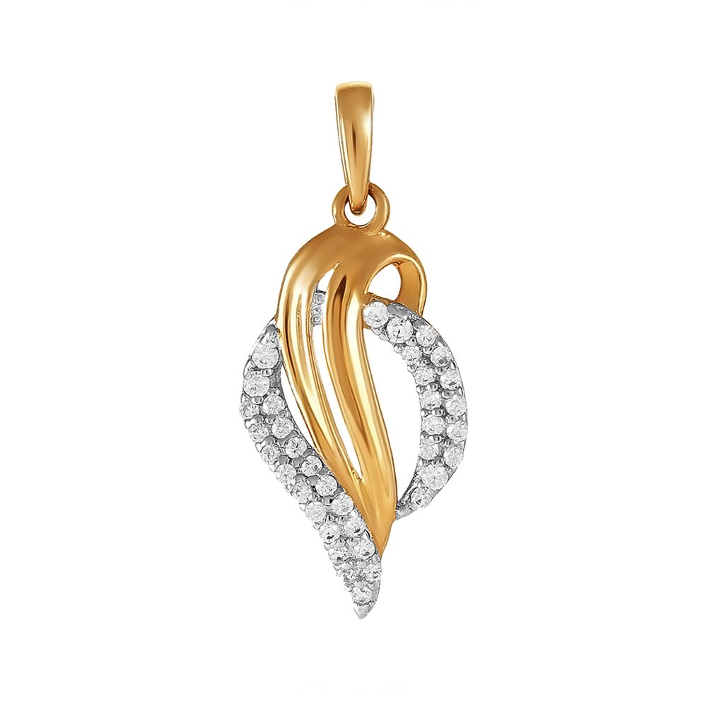 Подвеска TALANT из золота с фианитами