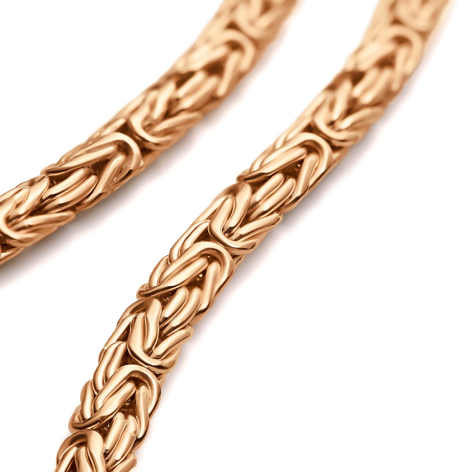 Золотая цепь ручной работы полновесная