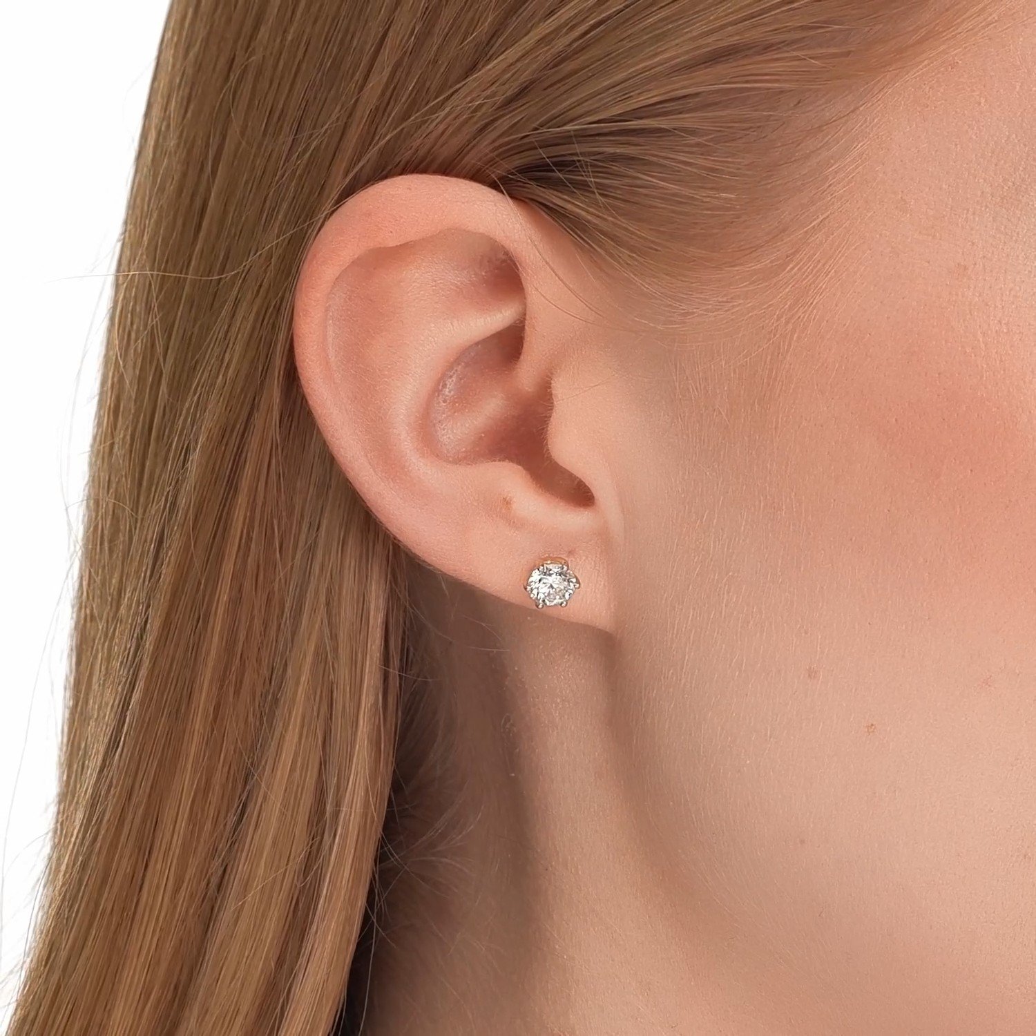 Золотые серьги SMART DIAMONDS 1,46 карата