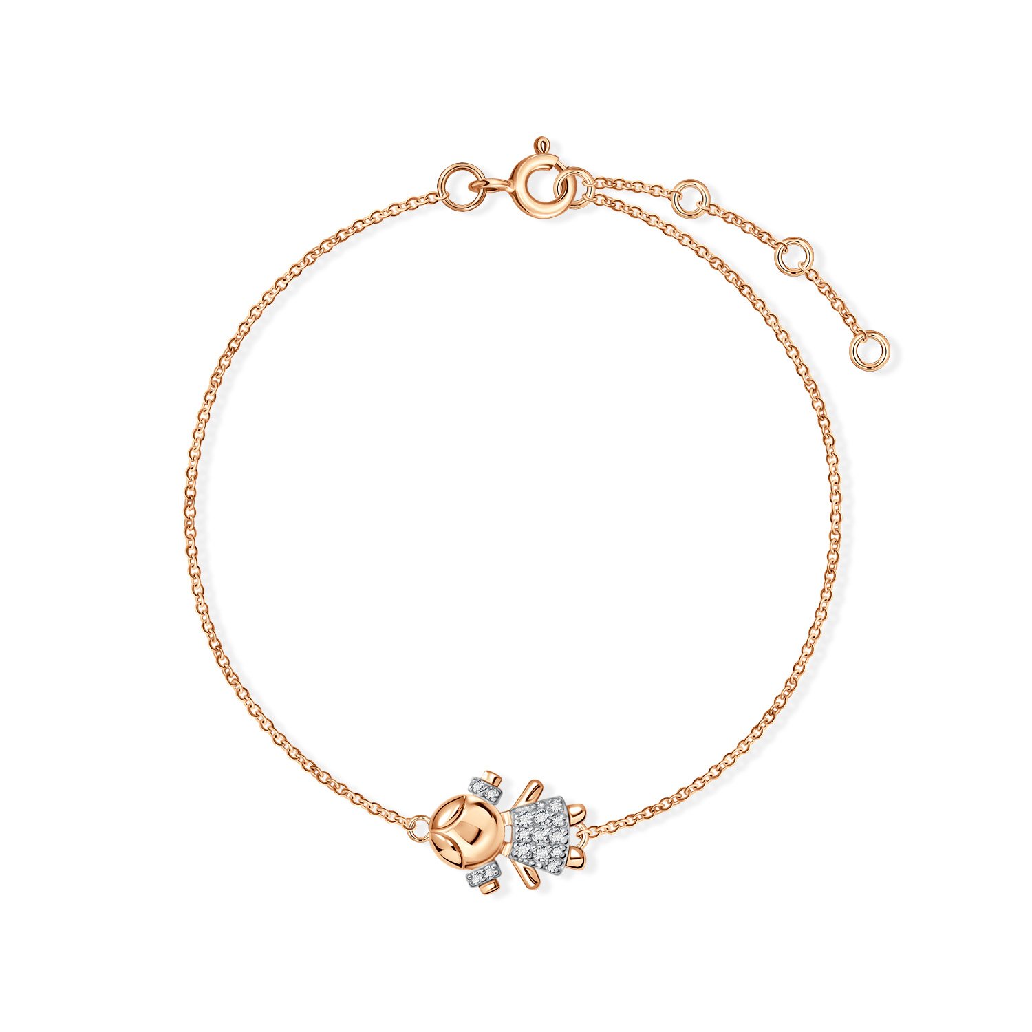 Фото «Золотой браслет с бриллиантами»