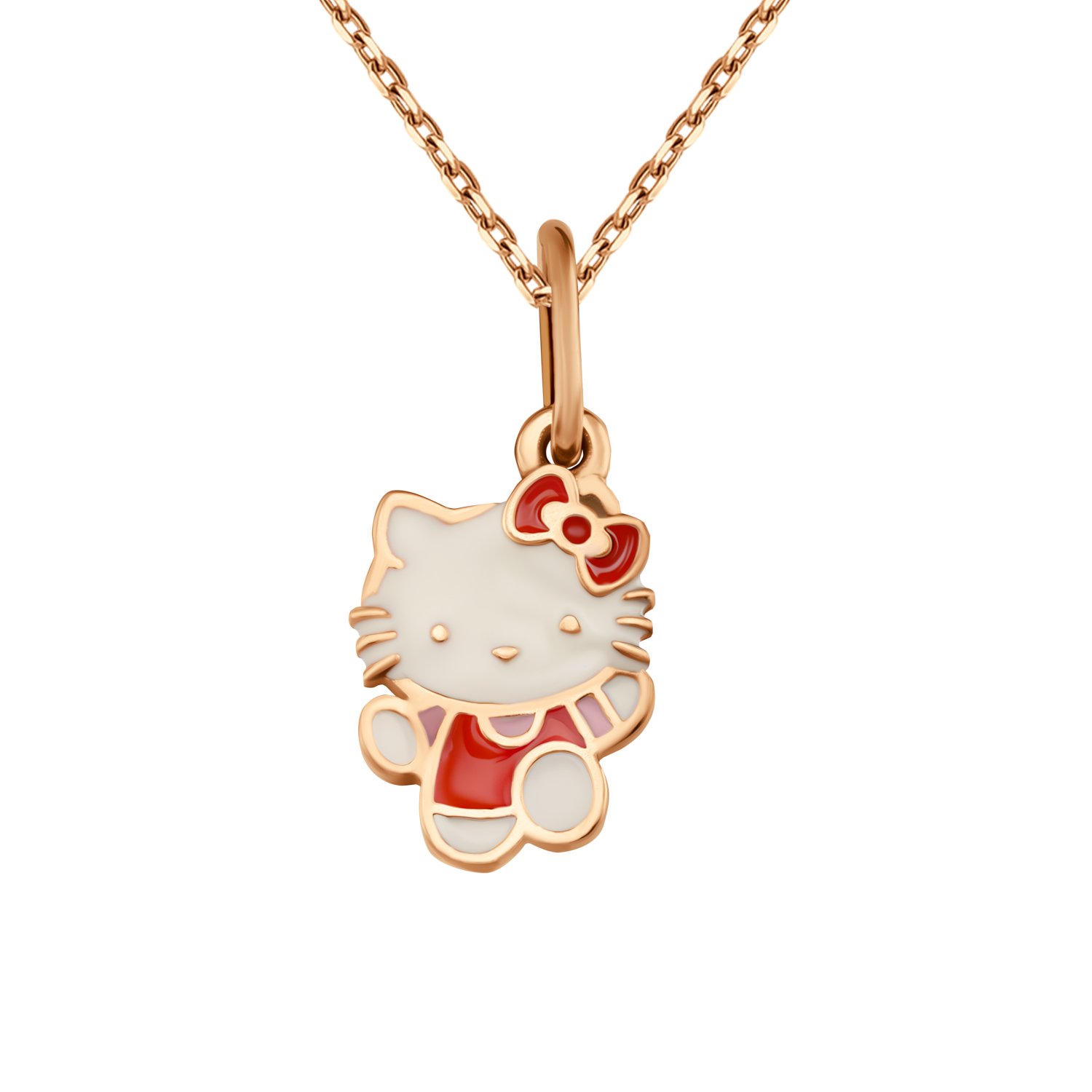 Серебряная подвеска с эмалью