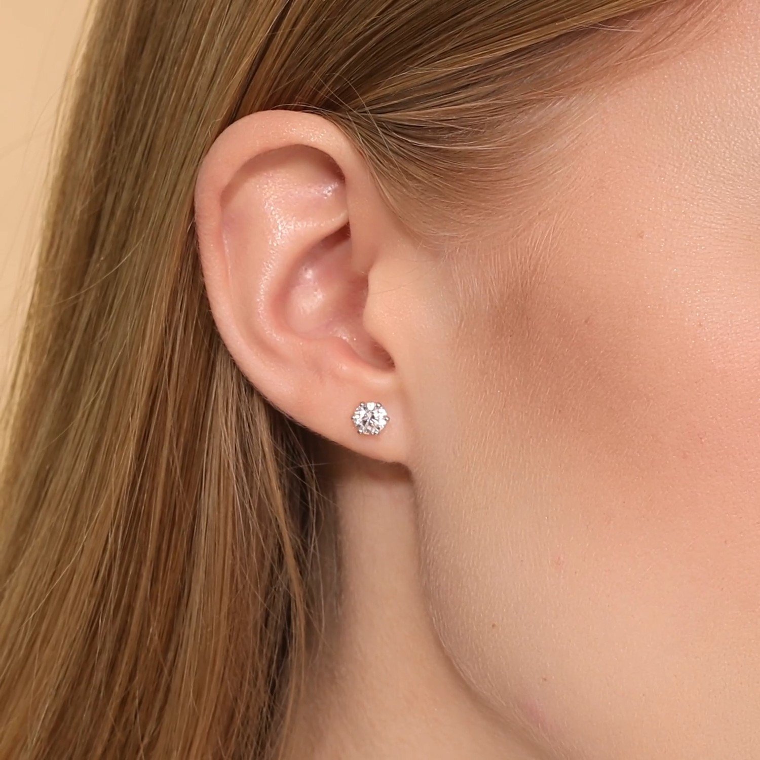 Фото «Золотые серьги SMART DIAMONDS 1 карат»
