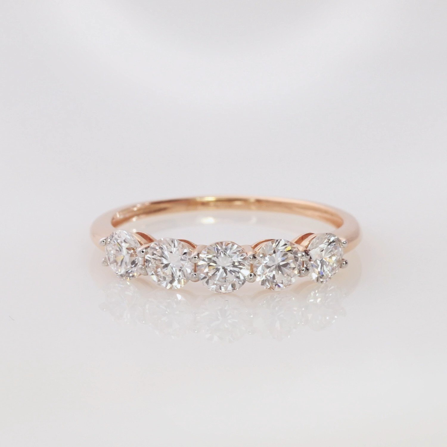 Фото «Золотое кольцо SMART DIAMONDS 1,01 карата»