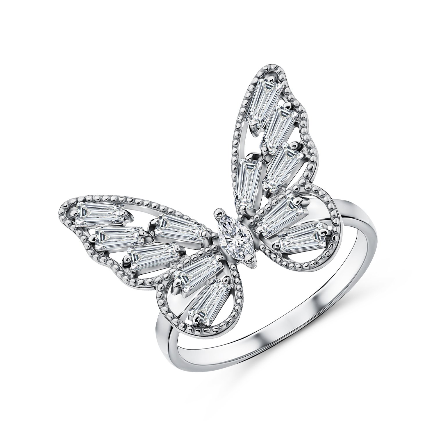 Фото «Серебряное кольцо с фианитами»