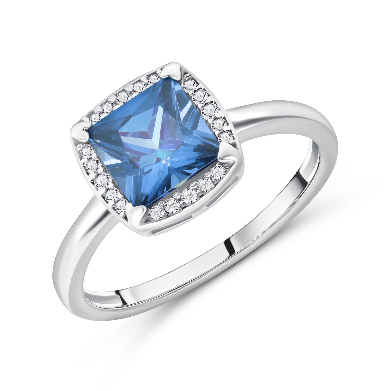 Фото «Серебряное кольцо с фианитами»