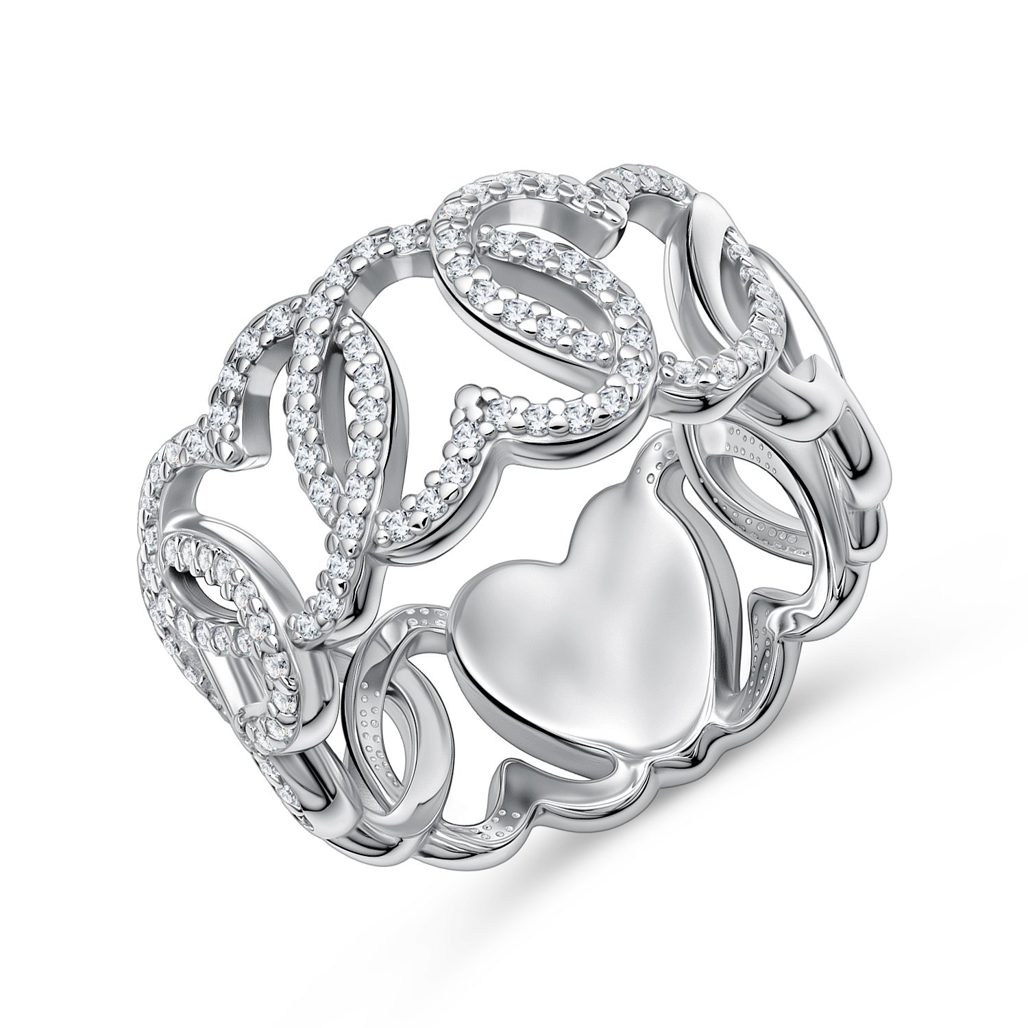 Фото «Серебряное кольцо с фианитами»