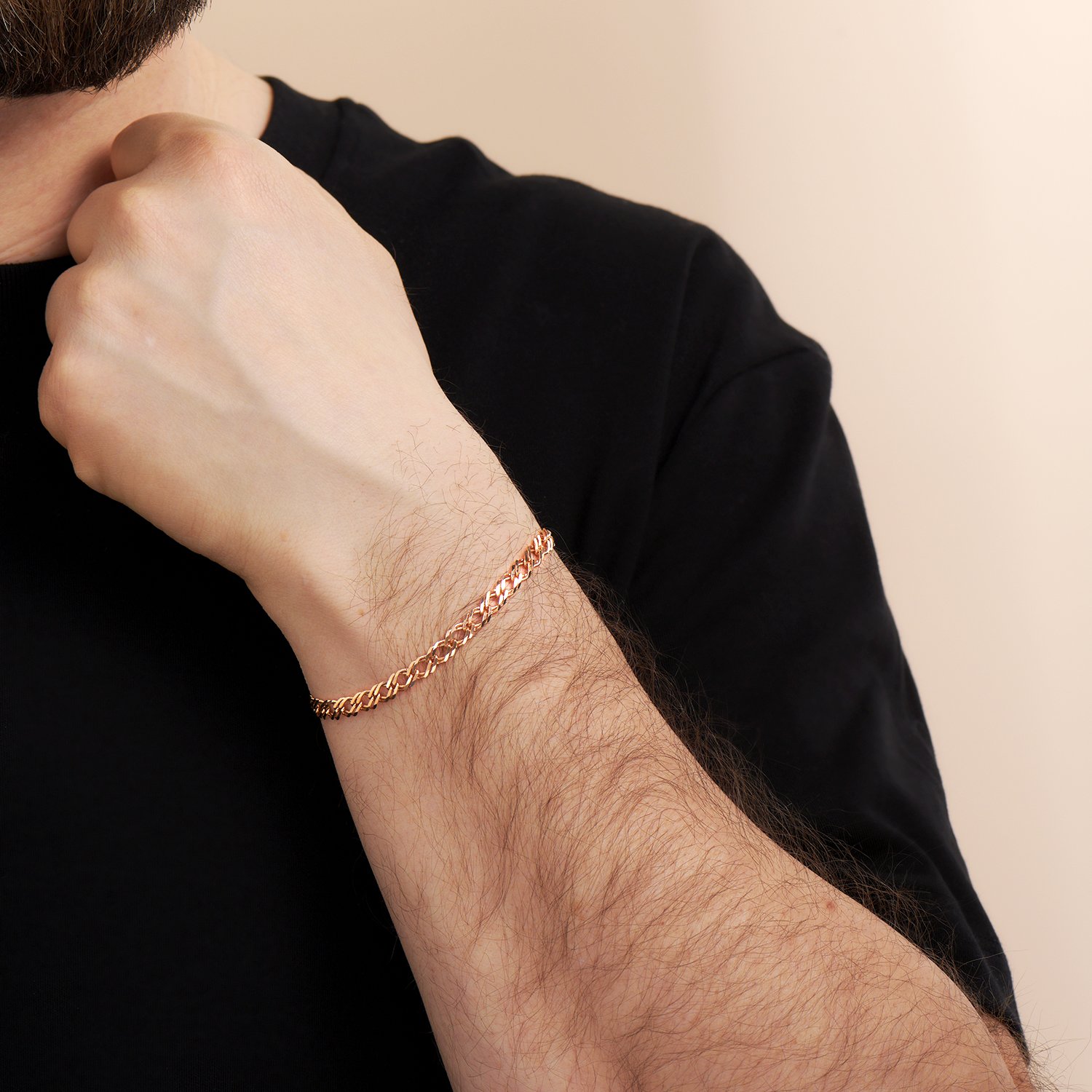 Золотой браслет полновесный