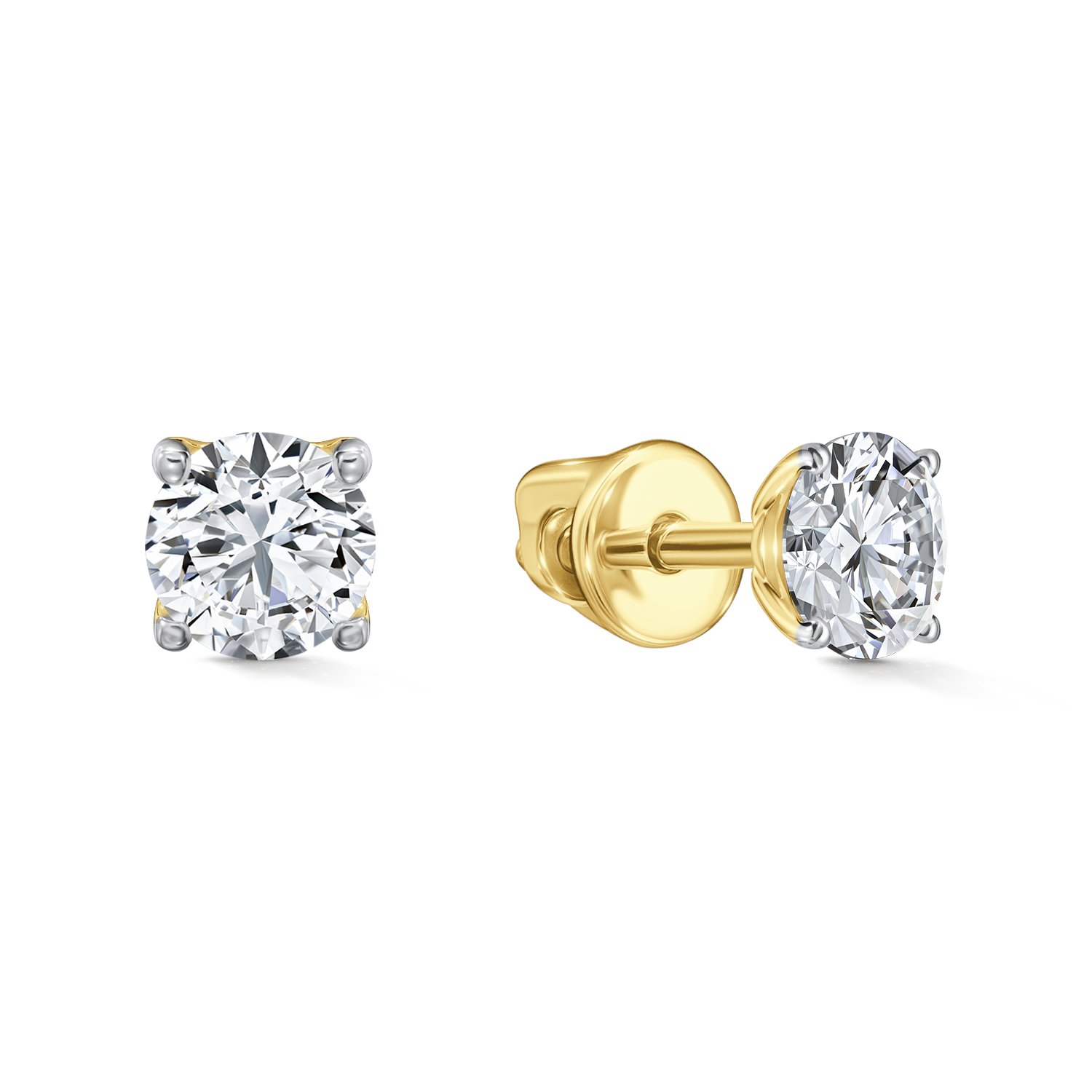 Фото «Золотые серьги SMART DIAMONDS 2,08 карата»