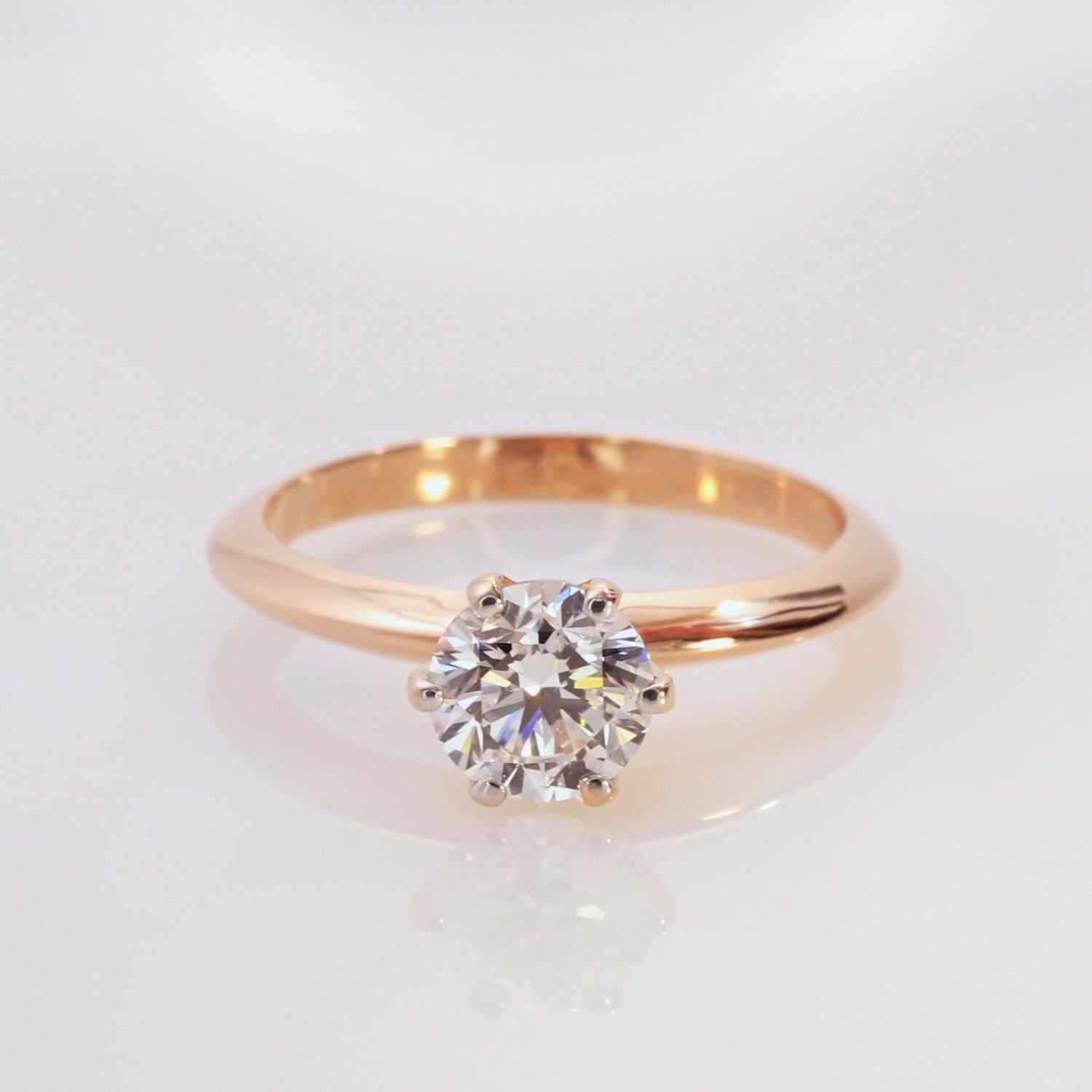 Фото «Золотое кольцо SMART DIAMONDS 1,04 карата»