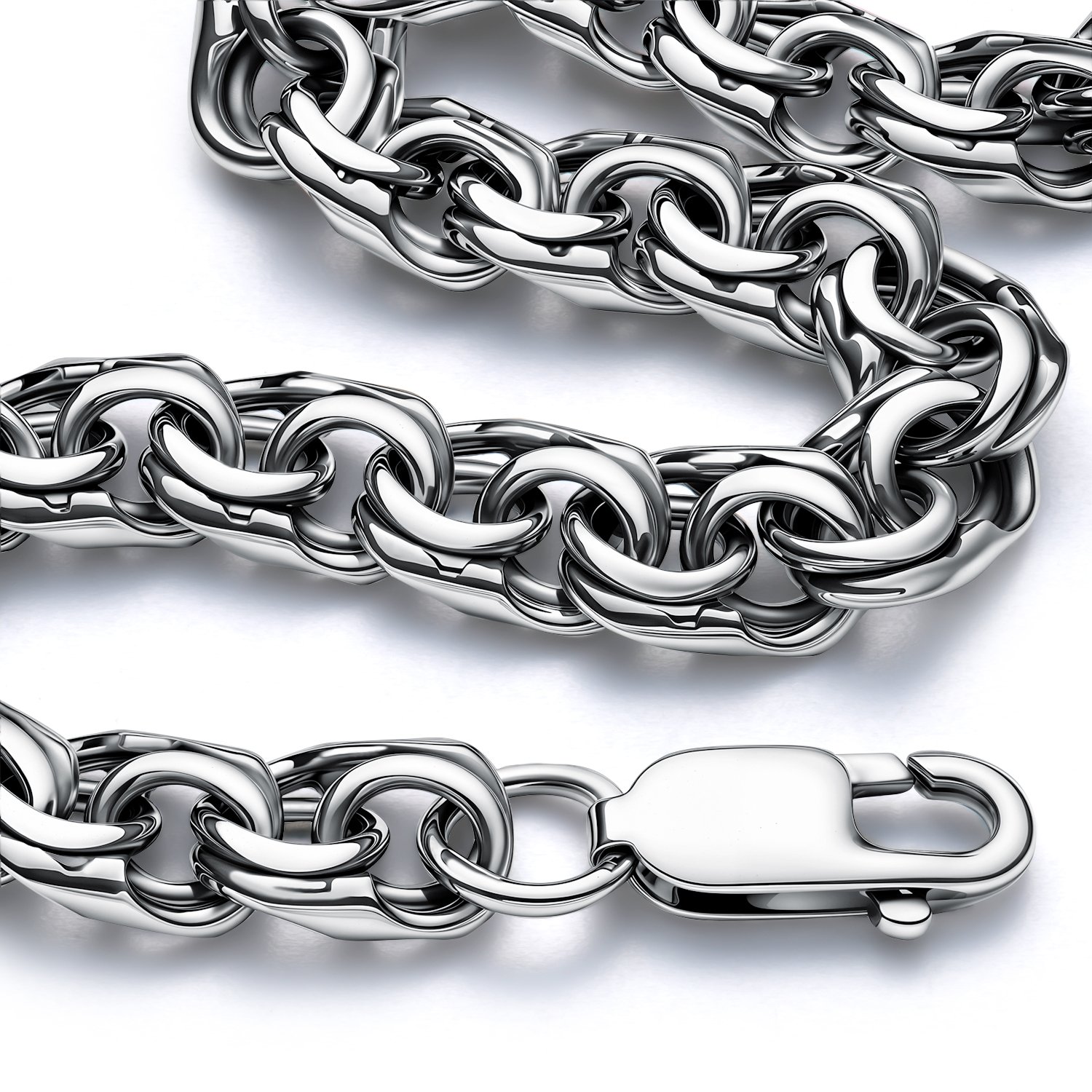 Серебряный браслет ручной работы полновесный