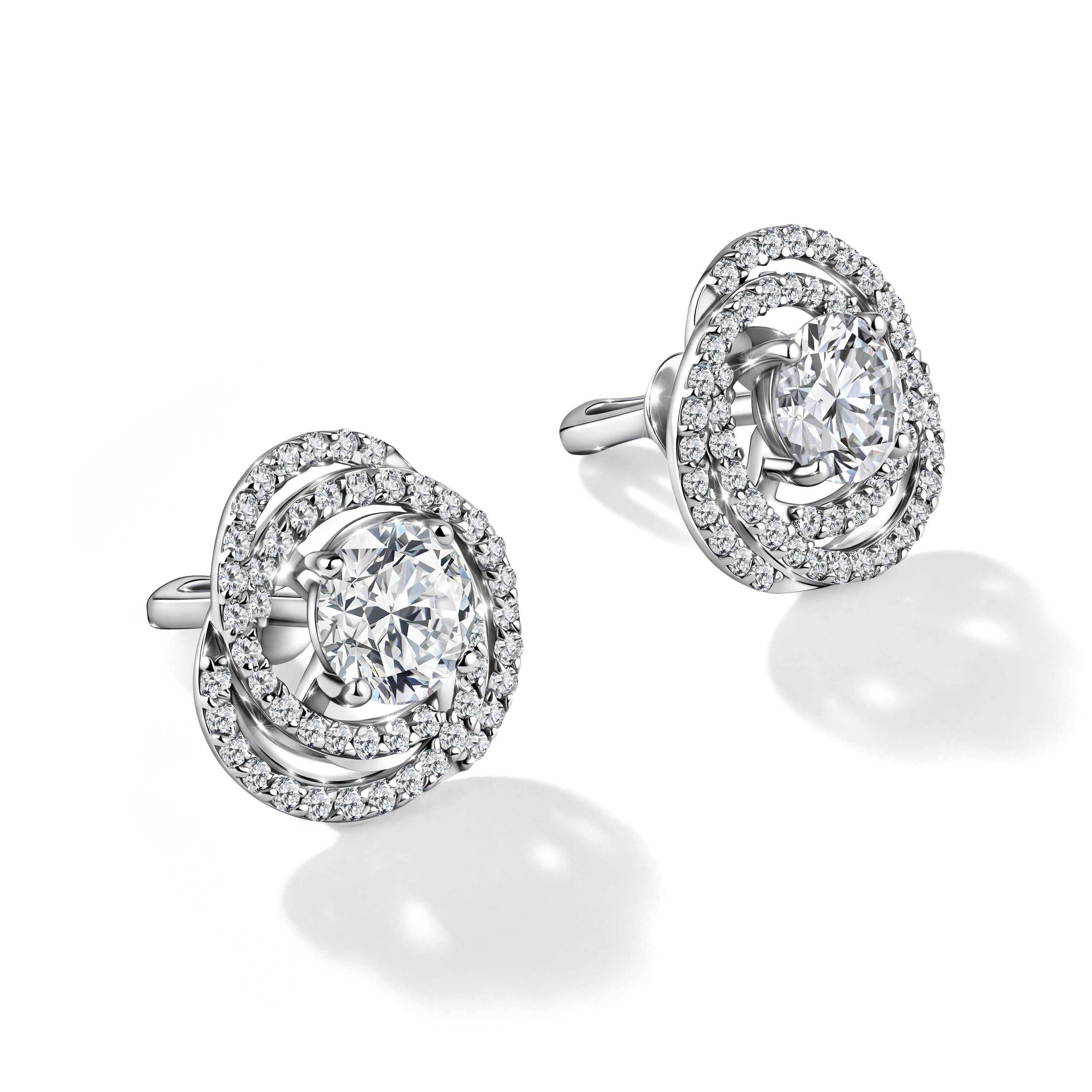 Золотые серьги SMART DIAMONDS
