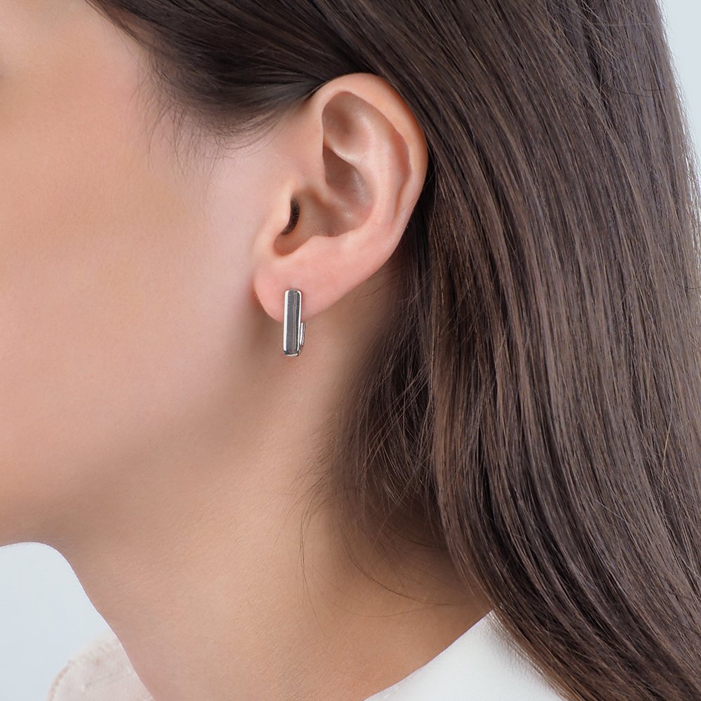 Серебряные серьги