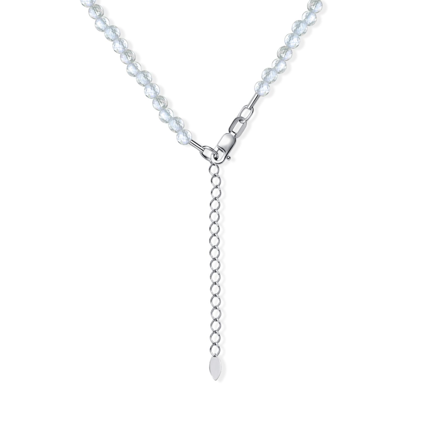 Серебряное колье с агатами