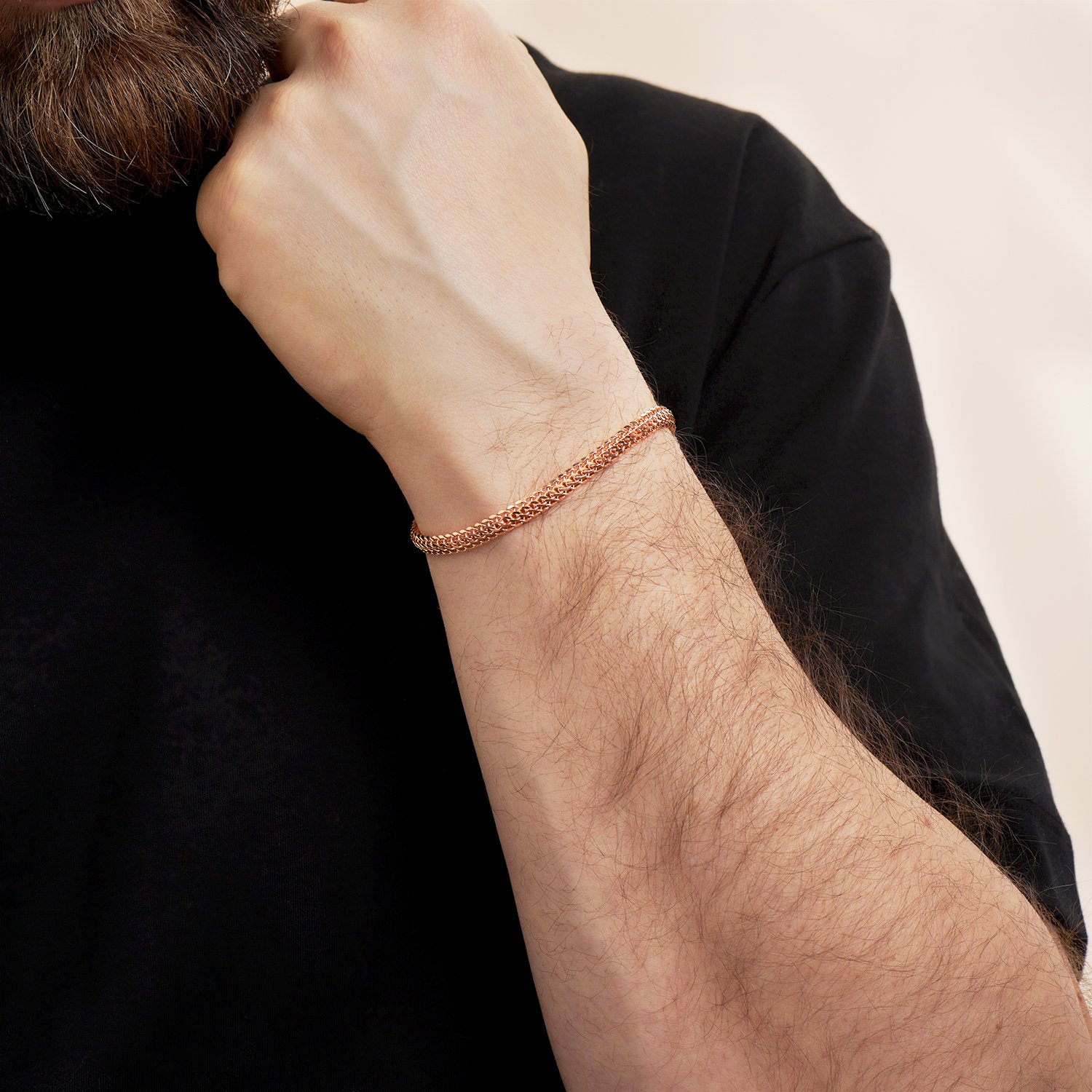 Золотой браслет полновесный