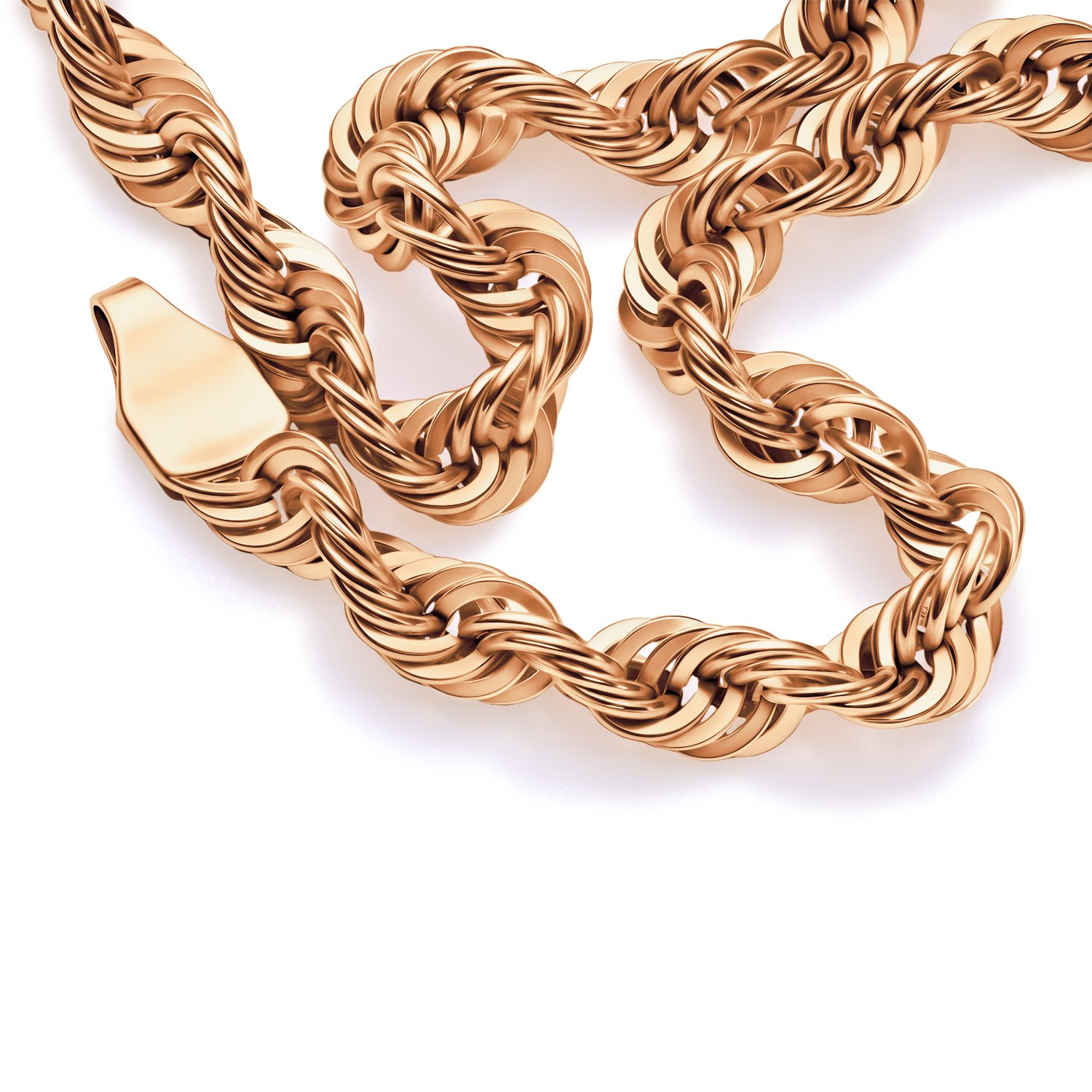 Золотой браслет облегченный