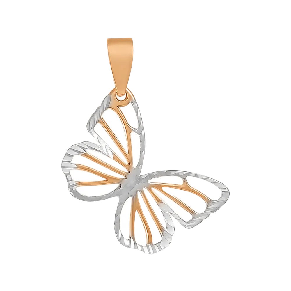 Подвеска Бабочка из серебра