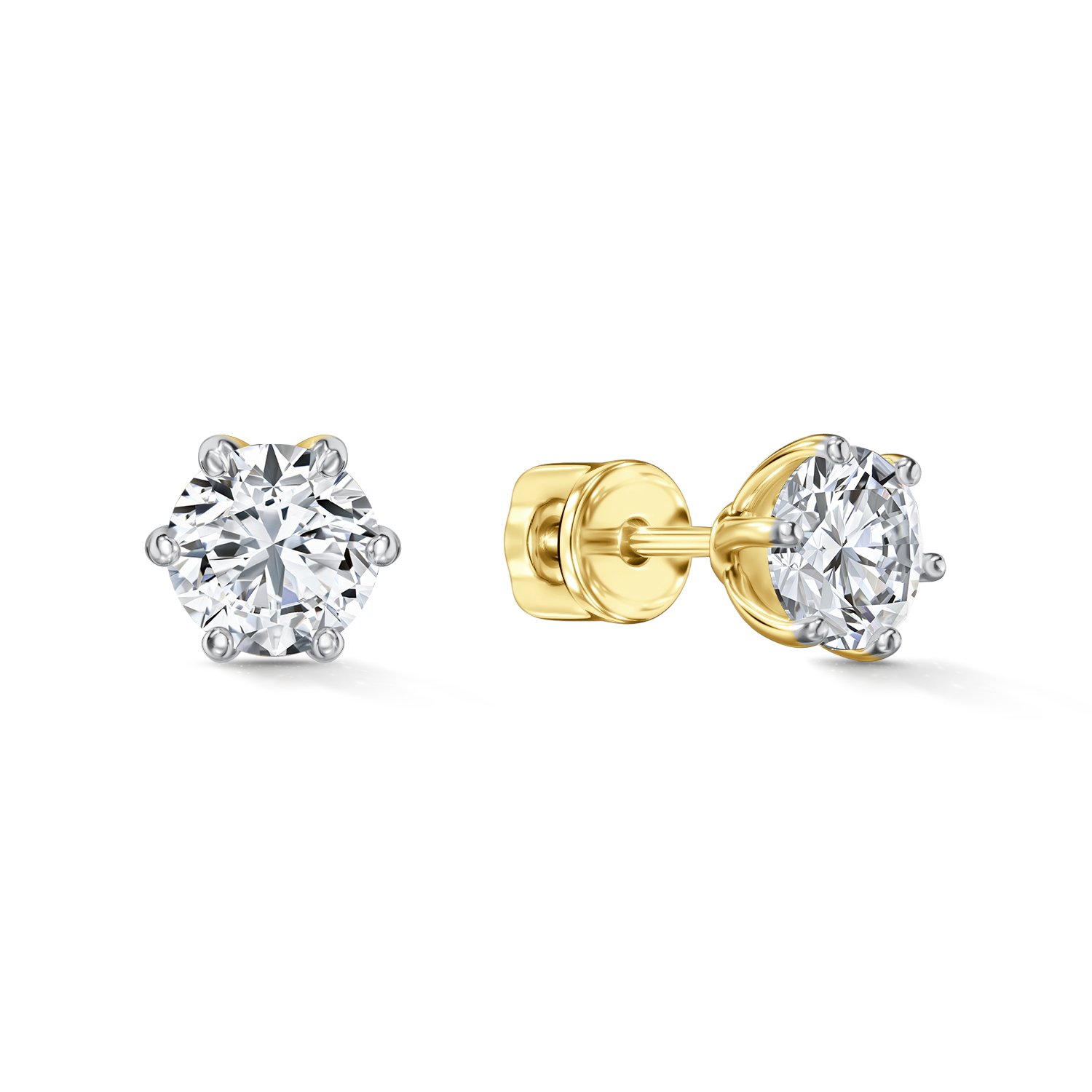 Фото «Золотые серьги SMART DIAMONDS 1,46 карата»