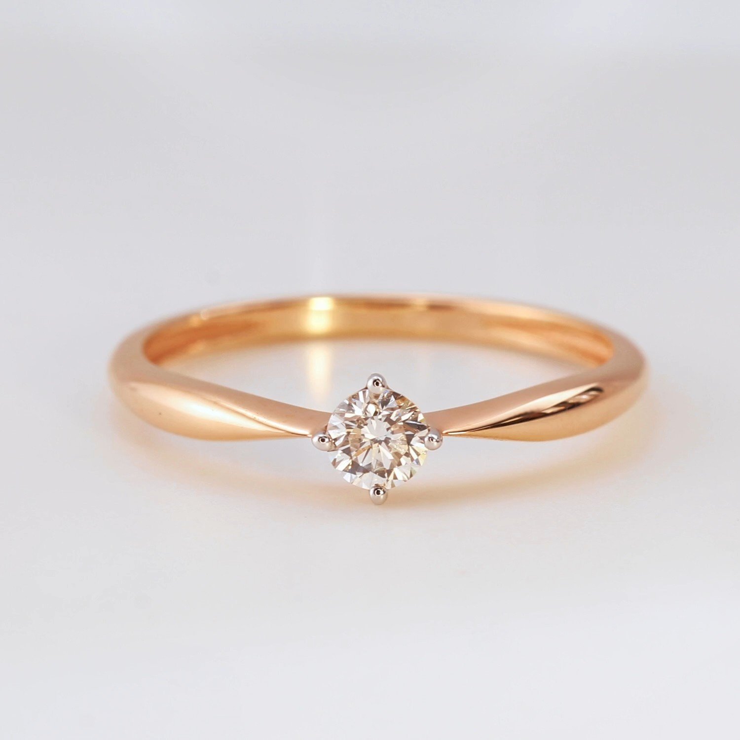 Фото «Золотое кольцо SMART DIAMONDS 0,2 карата»