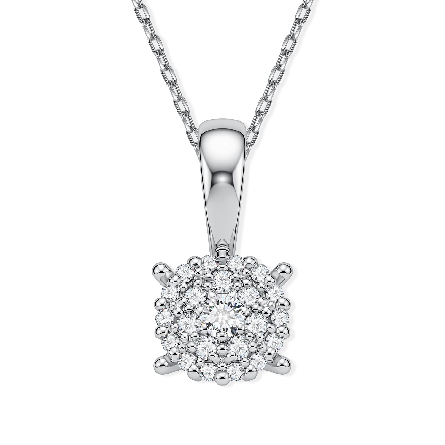 Фото «Золотая подвеска с бриллиантами»