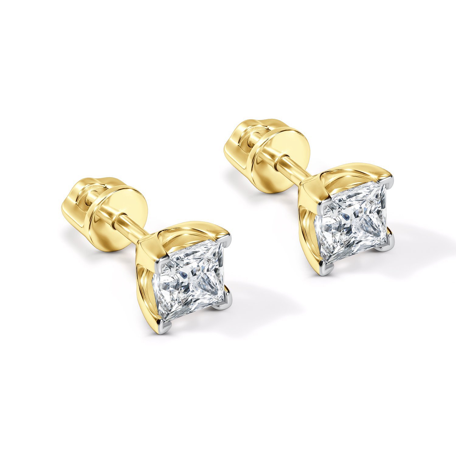Золотые серьги SMART DIAMONDS 1,64 карата