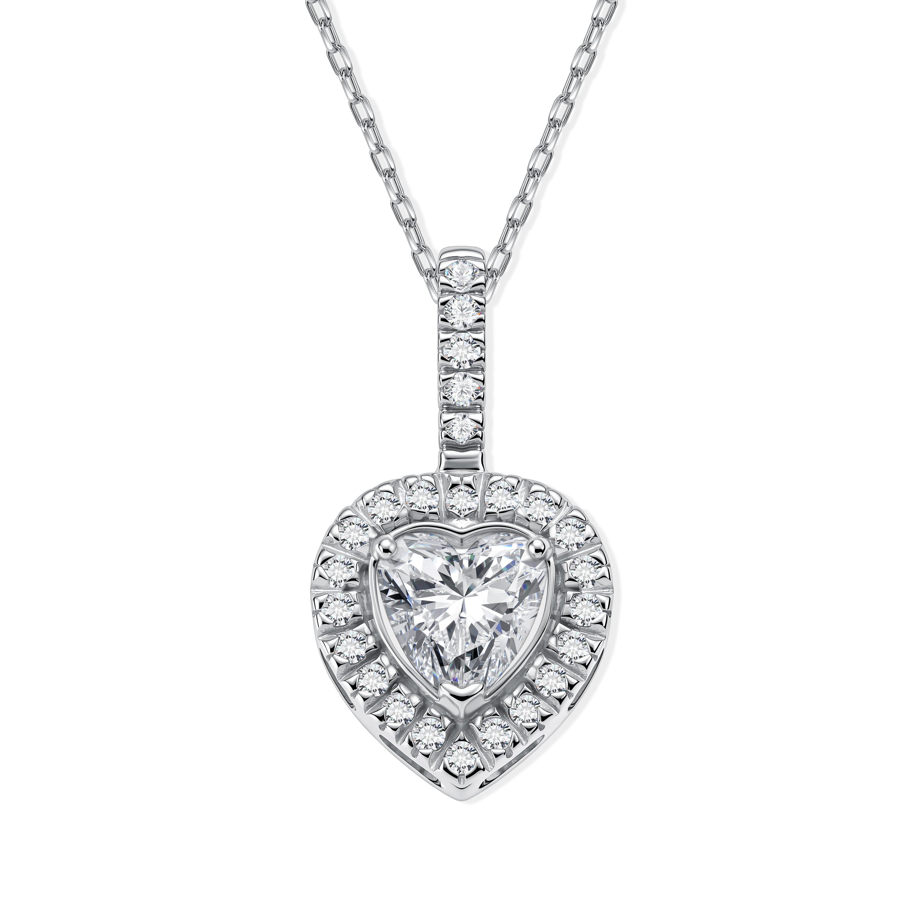 Фото «Золотая подвеска с бриллиантами выращенными»