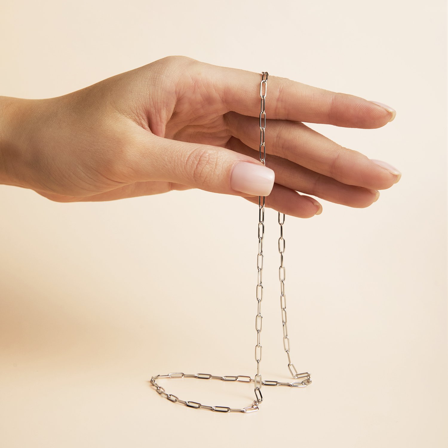 Серебряная цепь полновесная