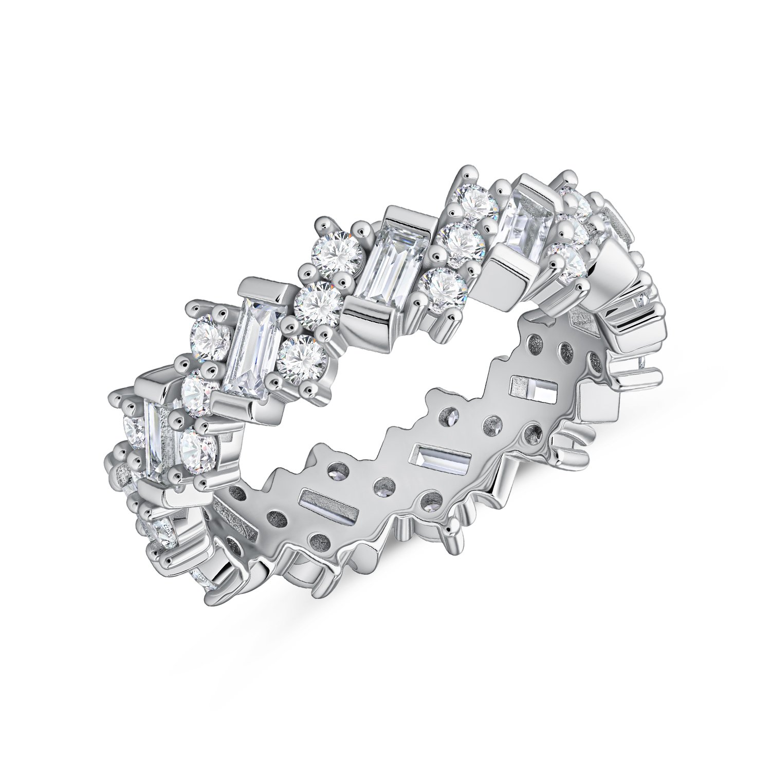 Фото «Серебряное кольцо с фианитами»