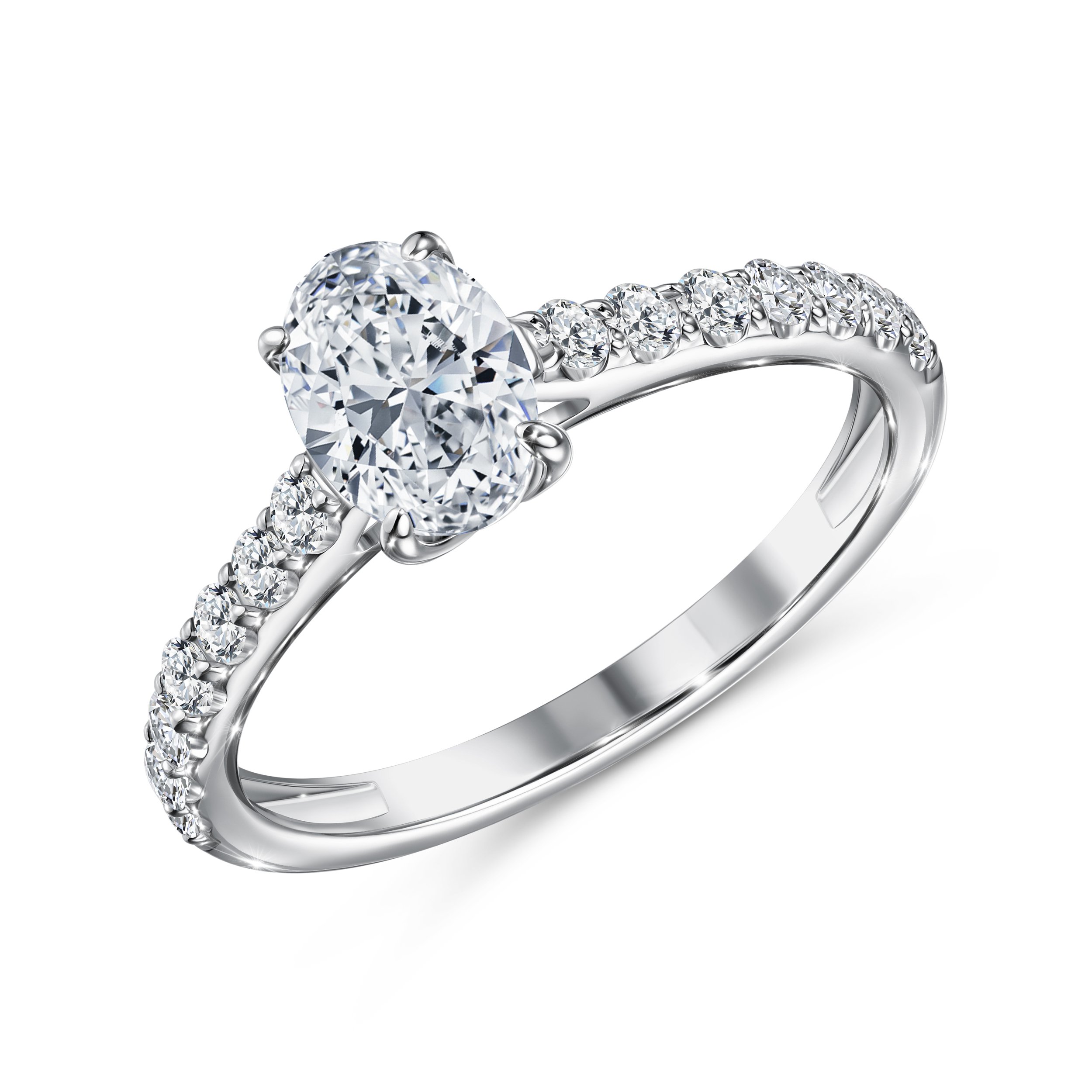 Фото «Золотое кольцо SMART DIAMONDS 0,98 карата»