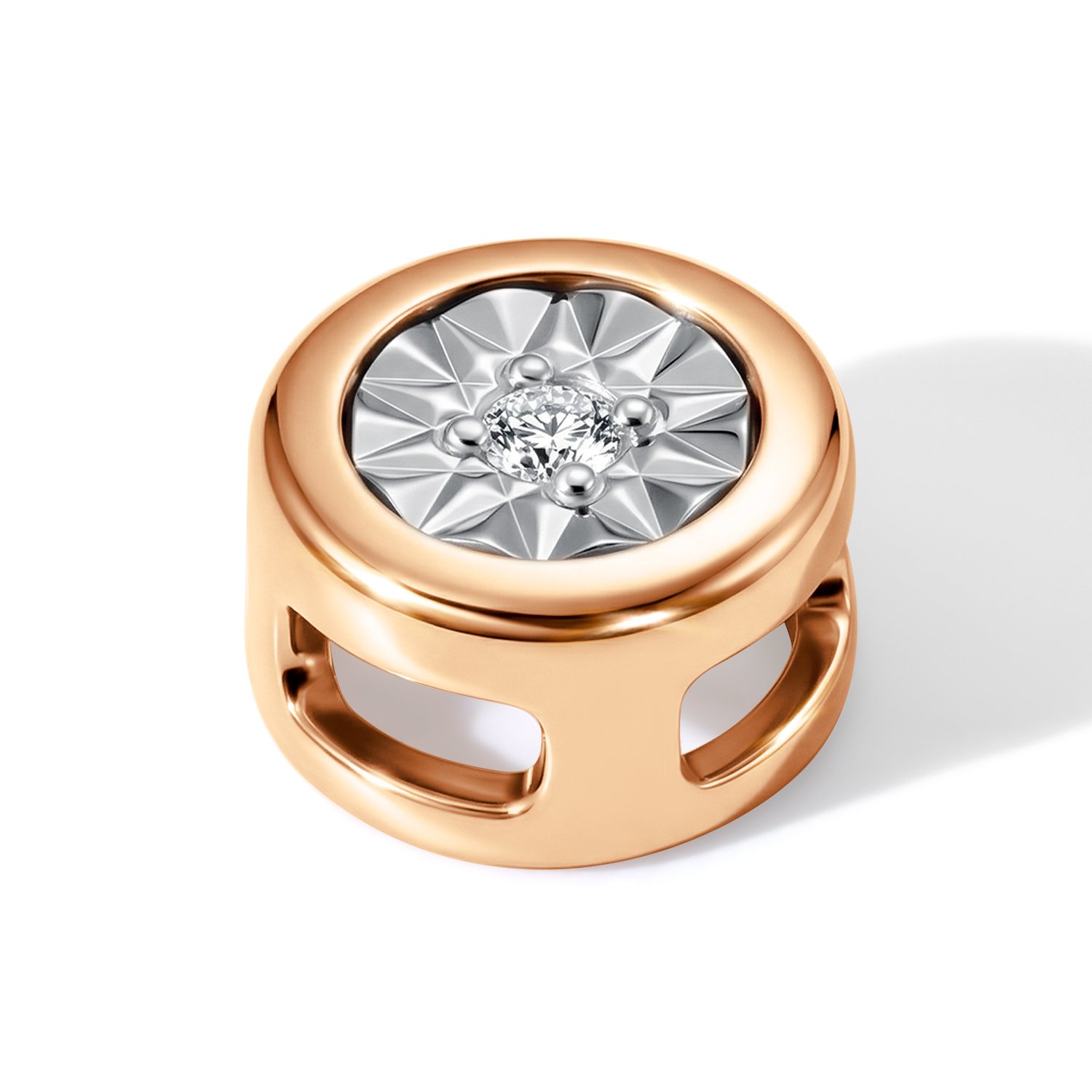 Золотое кольцо с бриллиантом