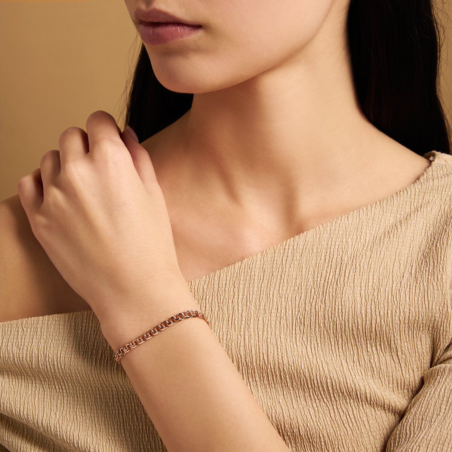 Золотой браслет полновесный