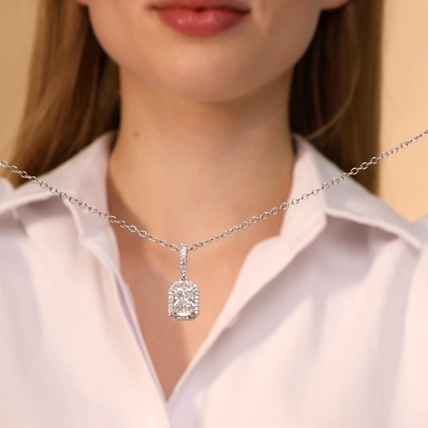 Золотая подвеска SMART DIAMONDS 2,23 карата