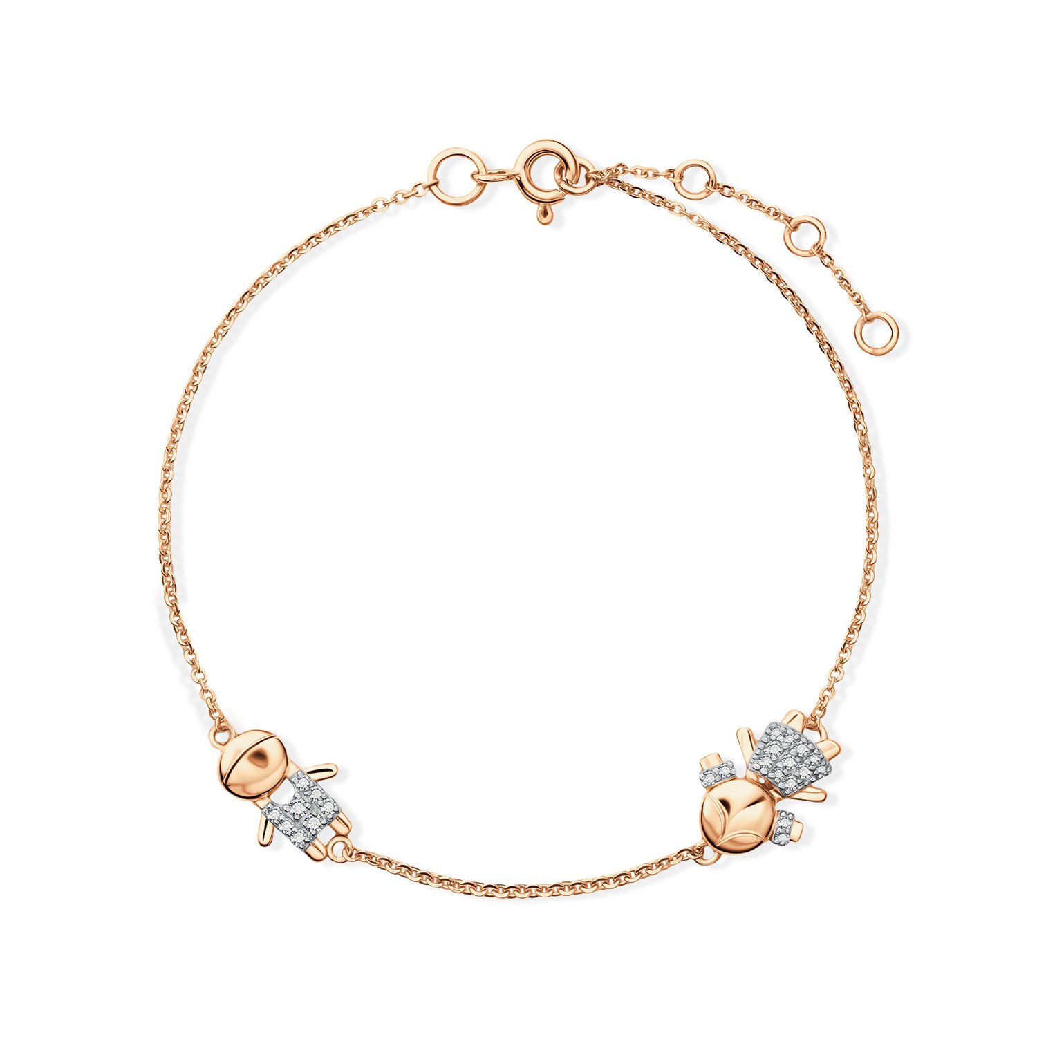 Фото «Золотой браслет с бриллиантами»