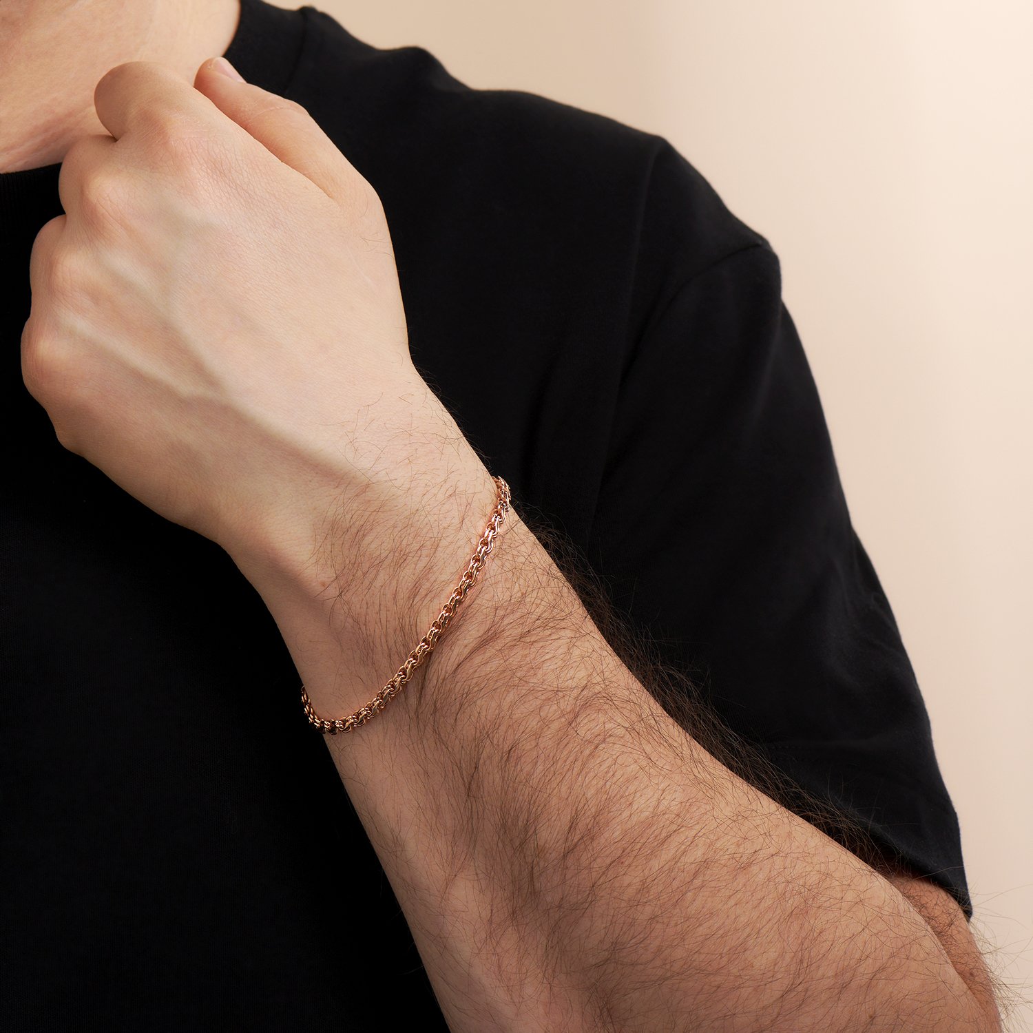 Золотой браслет полновесный