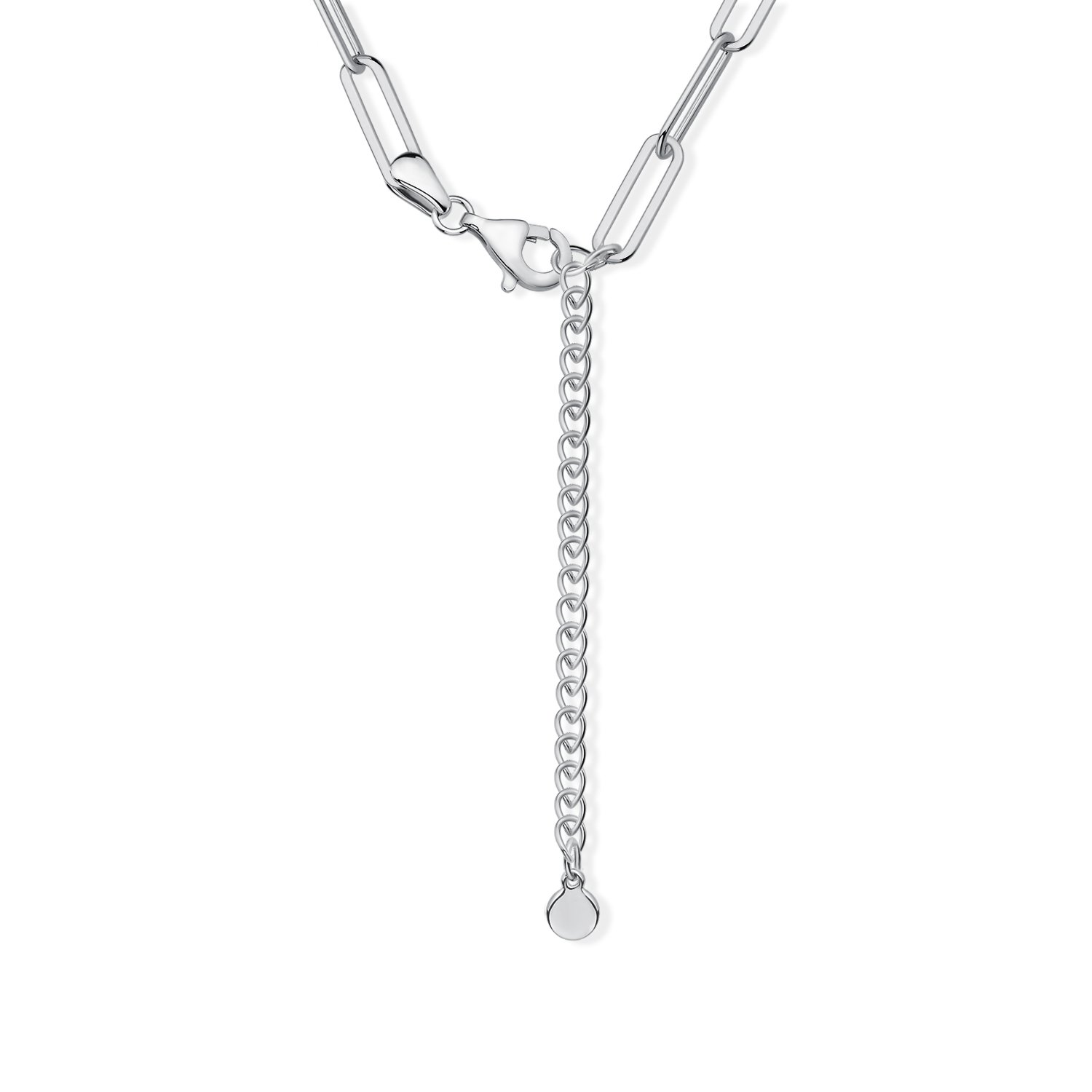 Серебряное колье