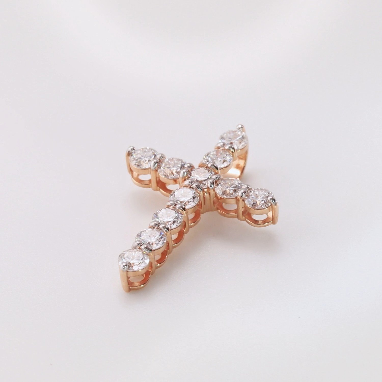 Золотая подвеска SMART DIAMONDS 1,09 карата