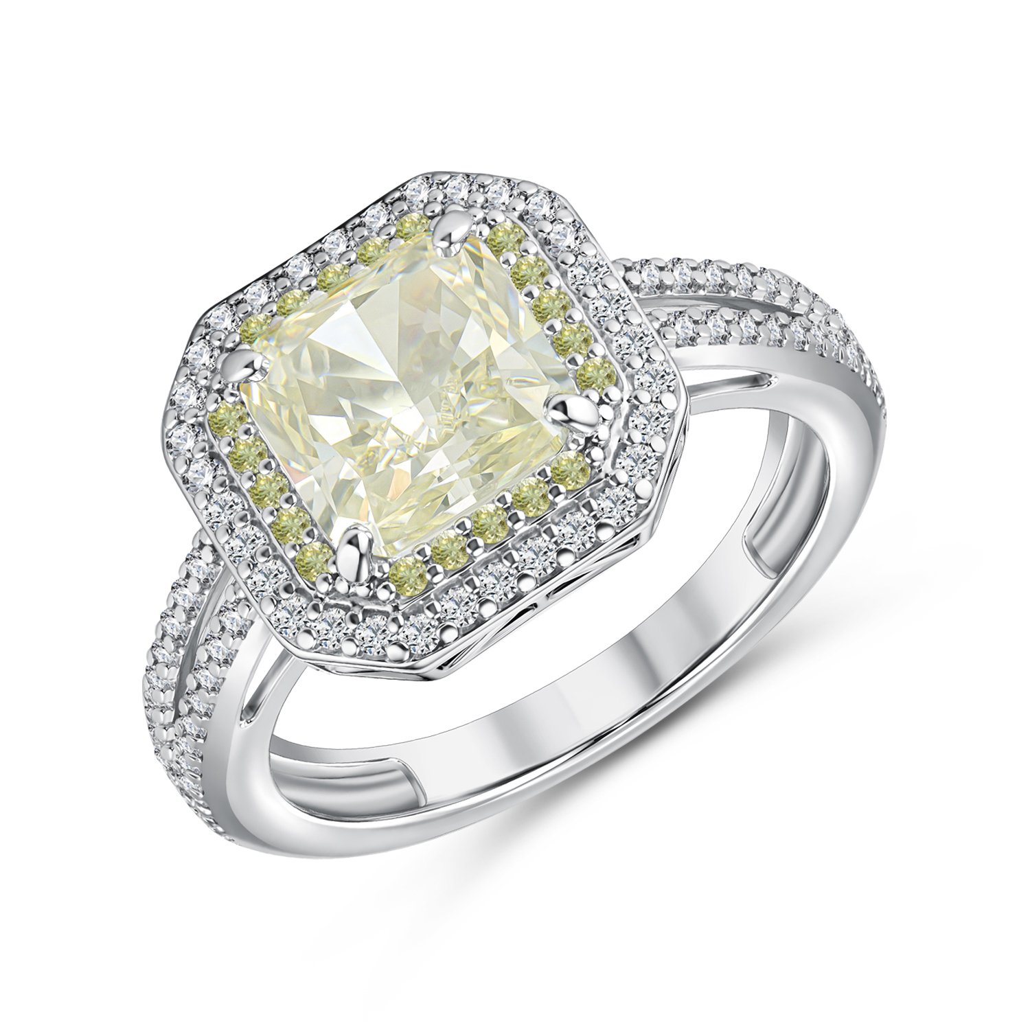 Фото «Серебряное кольцо с фианитами»