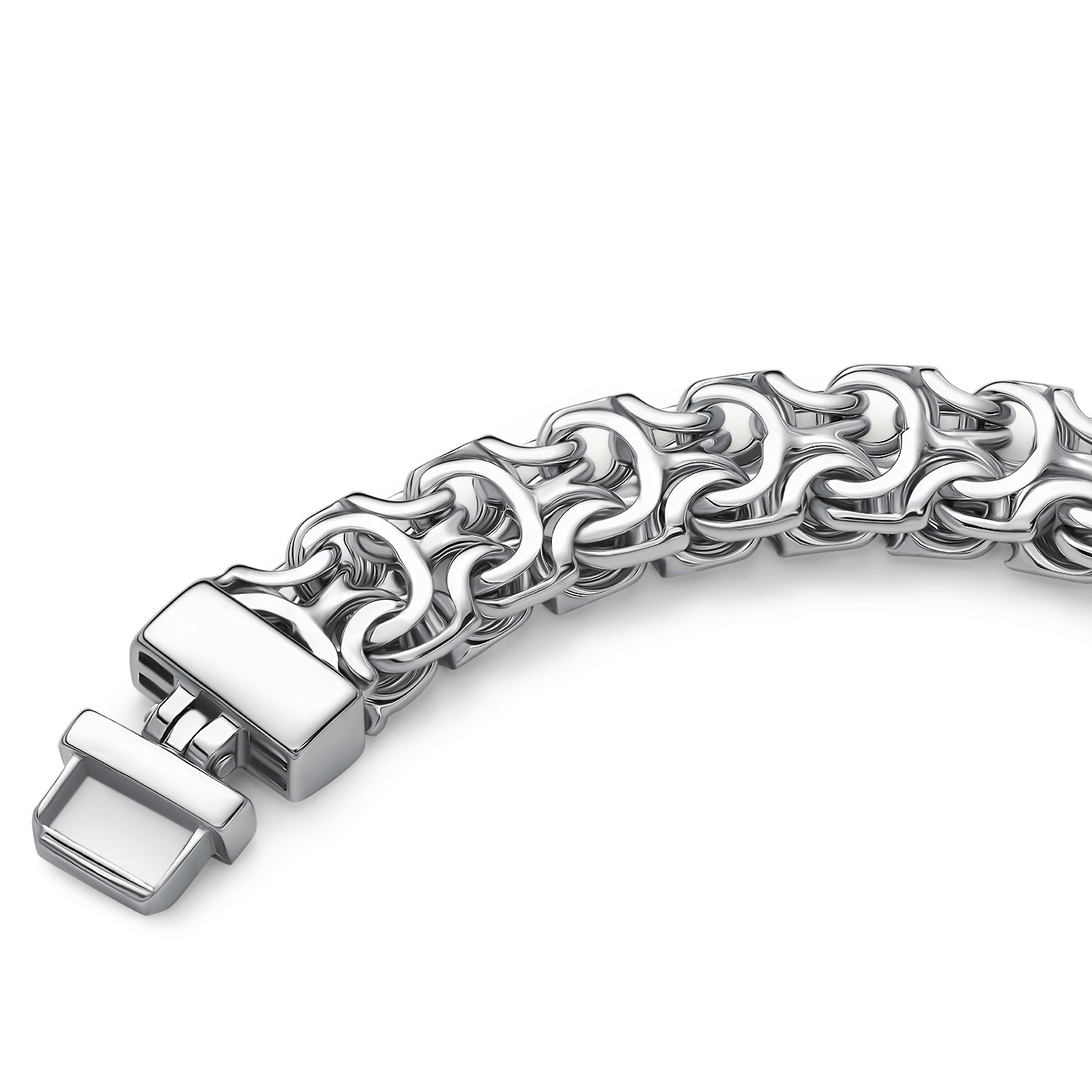 Серебряный браслет ручной работы полновесный