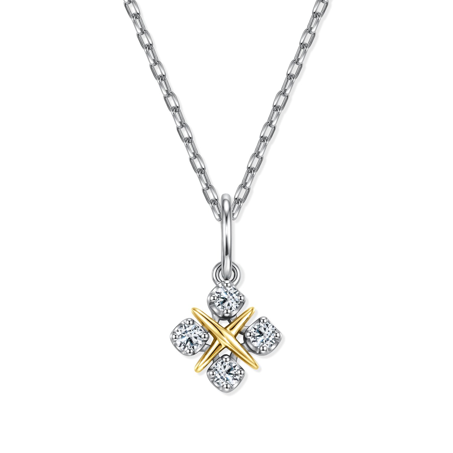 Фото «Золотая подвеска с бриллиантами»