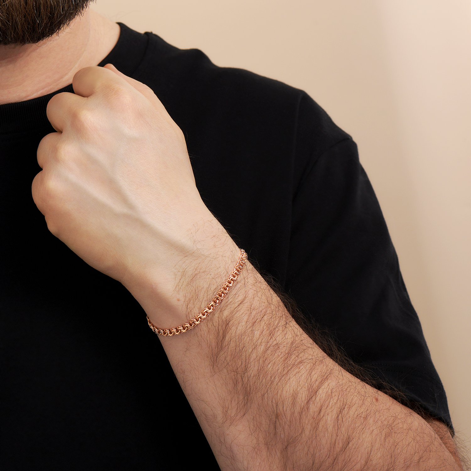 Золотой браслет полновесный