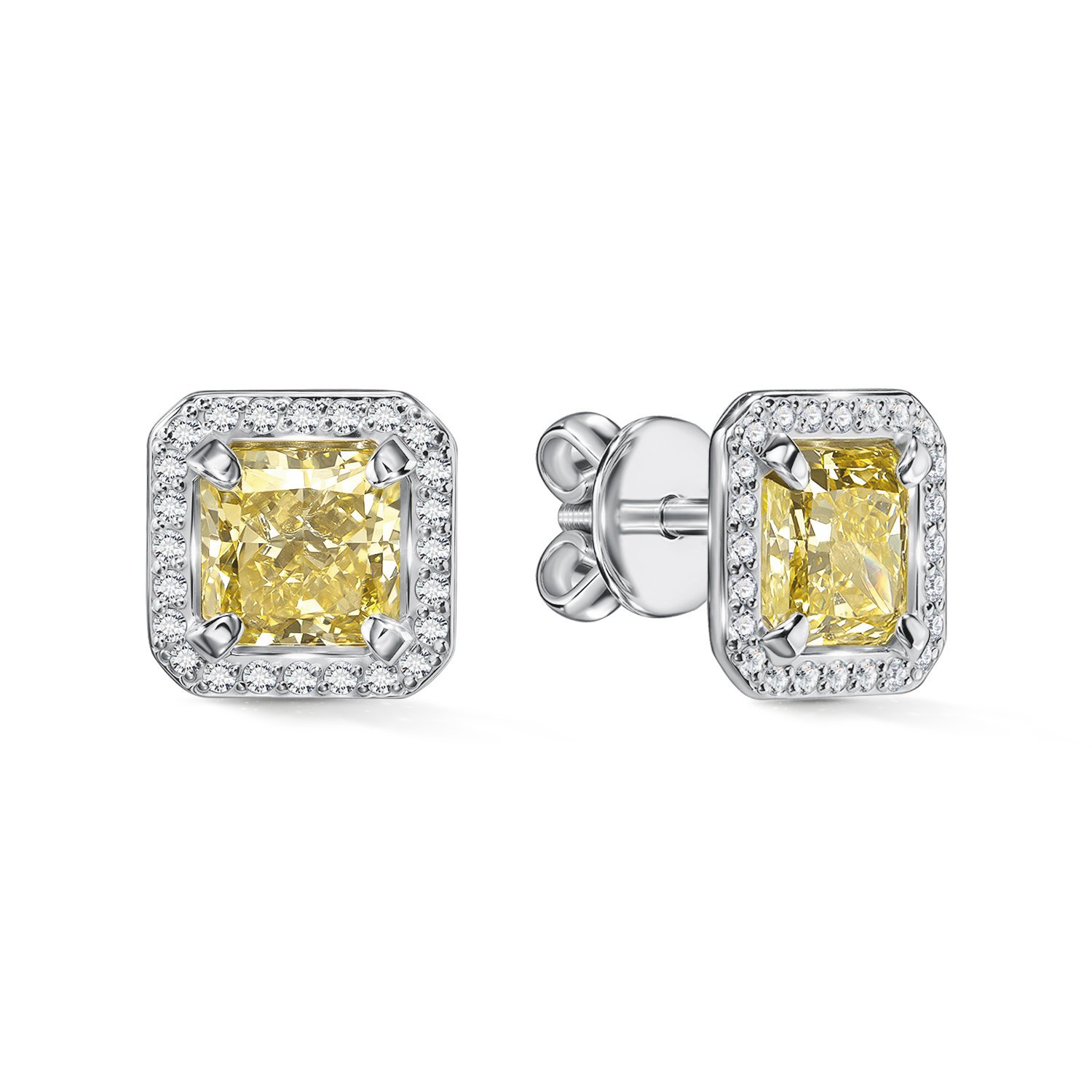 Фото «Золотые серьги SMART DIAMONDS 2,98 карата»