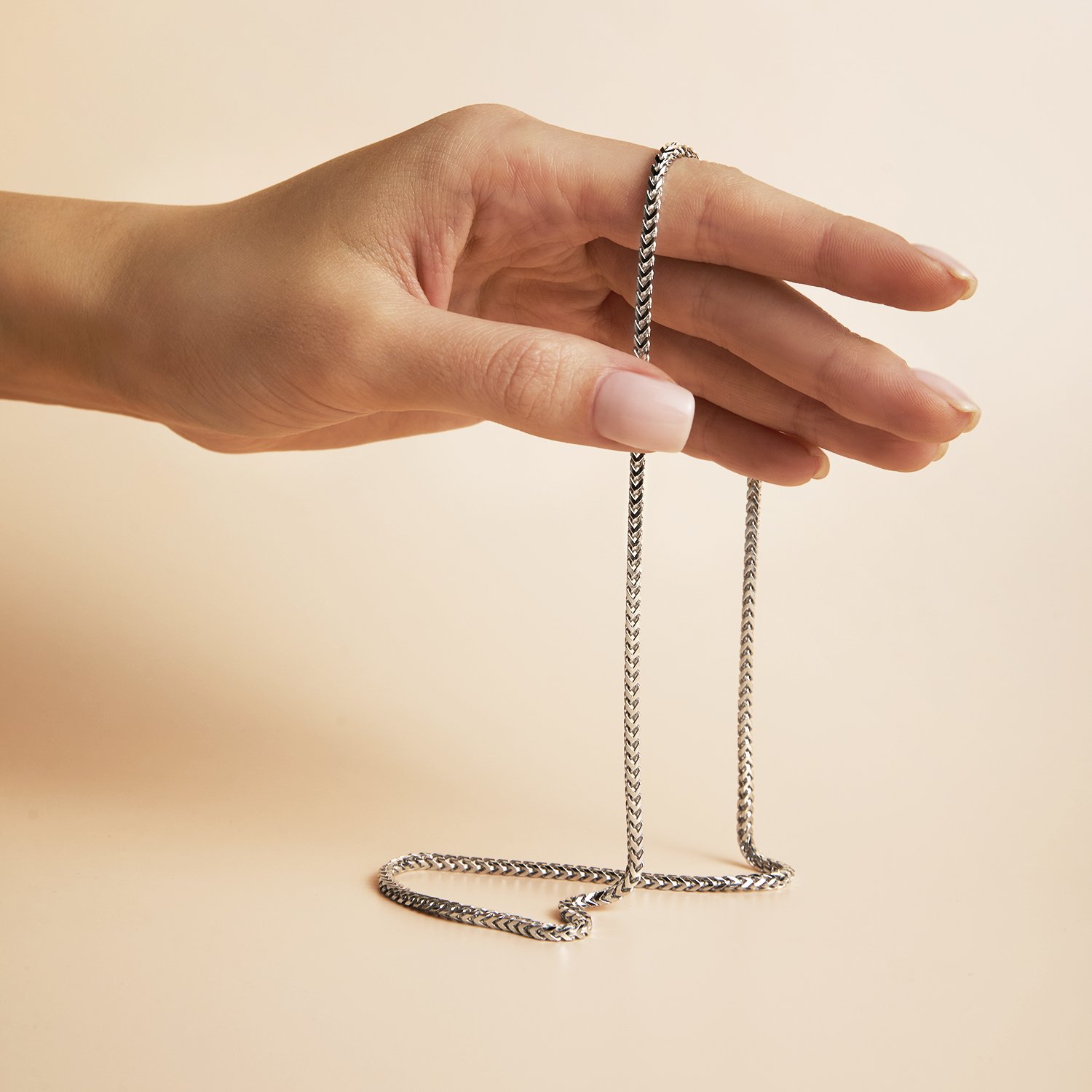 Серебряная цепь полновесная