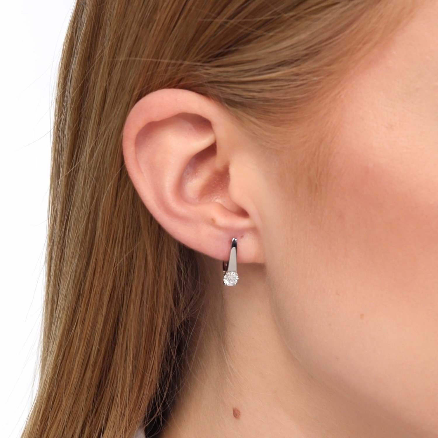 Фото «Серебряные серьги SMART DIAMONDS 0,6 карата»