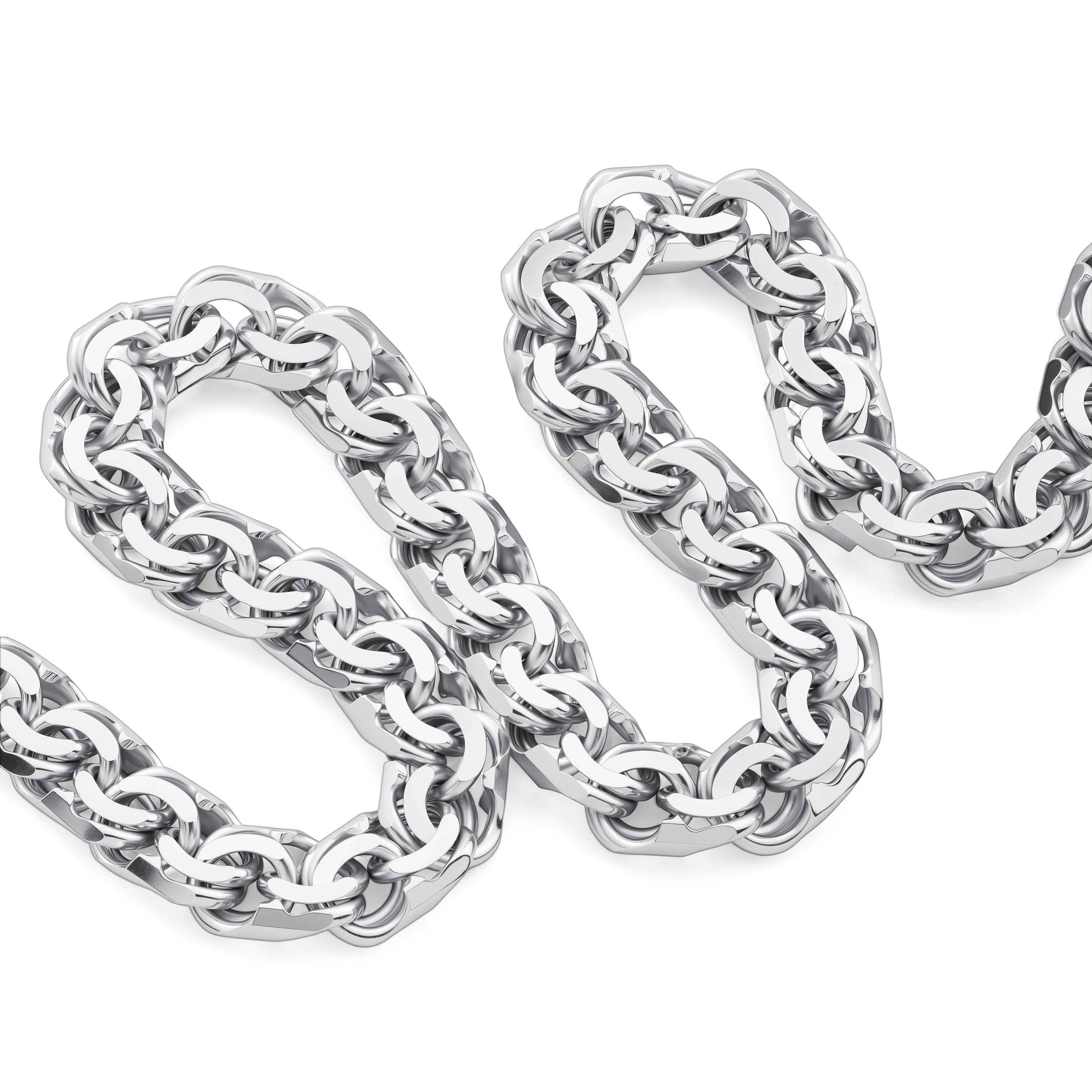 Золотая цепь ручной работы полновесная