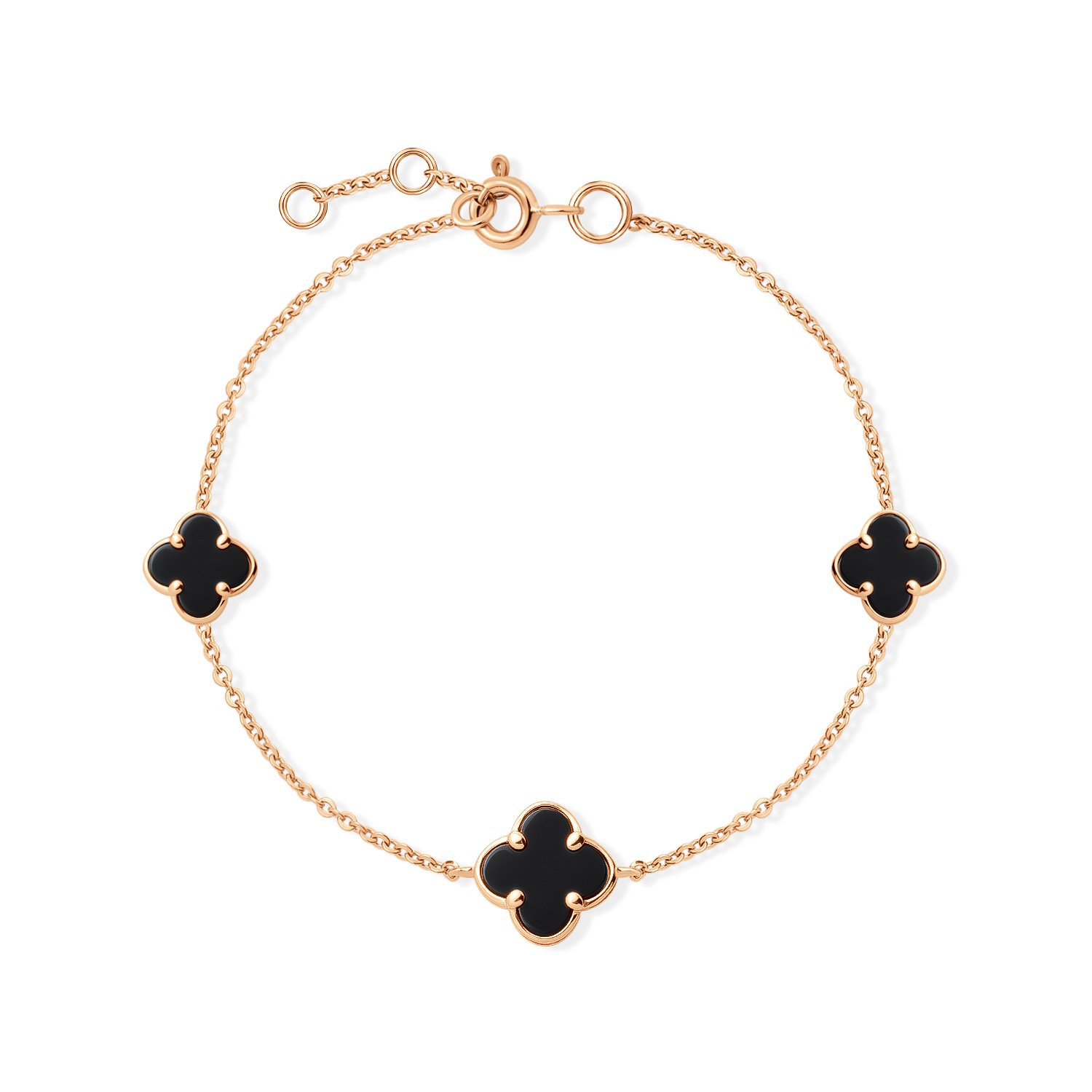 Фото «Золотой браслет с ониксом»