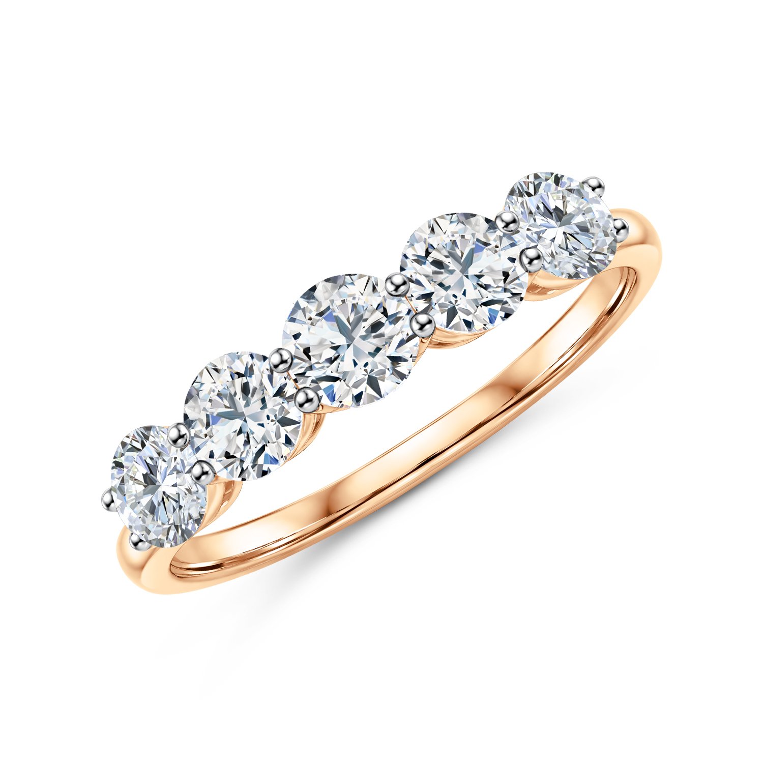 Фото «Золотое кольцо с бриллиантами выращенными»