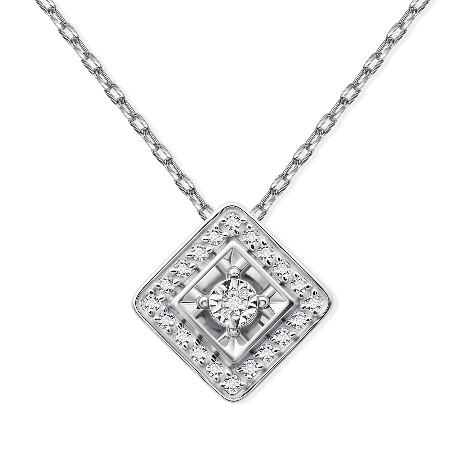 Фото «Золотая подвеска с бриллиантами»